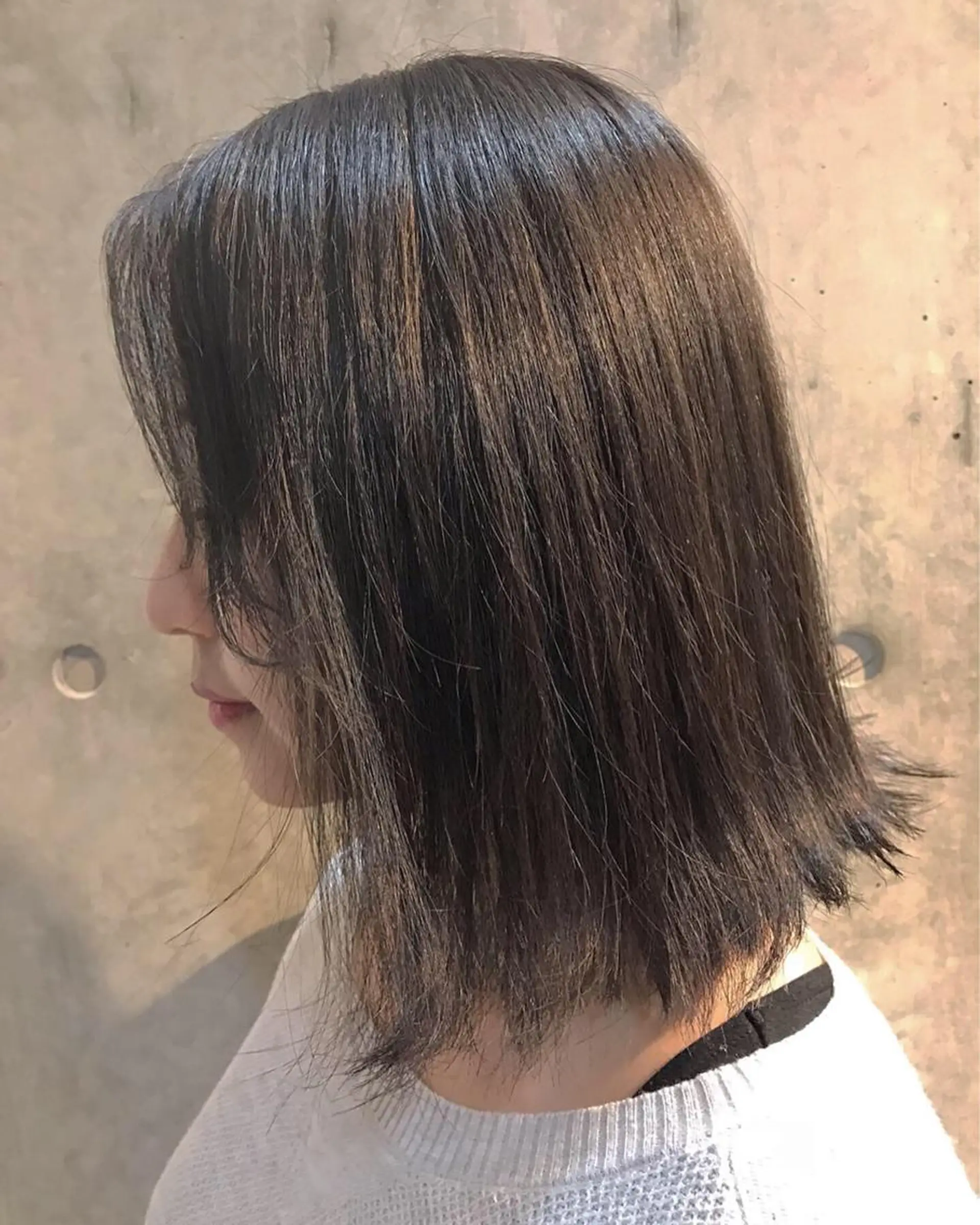 ミディアム パーマ sand&rose所属・逗子葉山 ナオイカイラのヘアスタイル