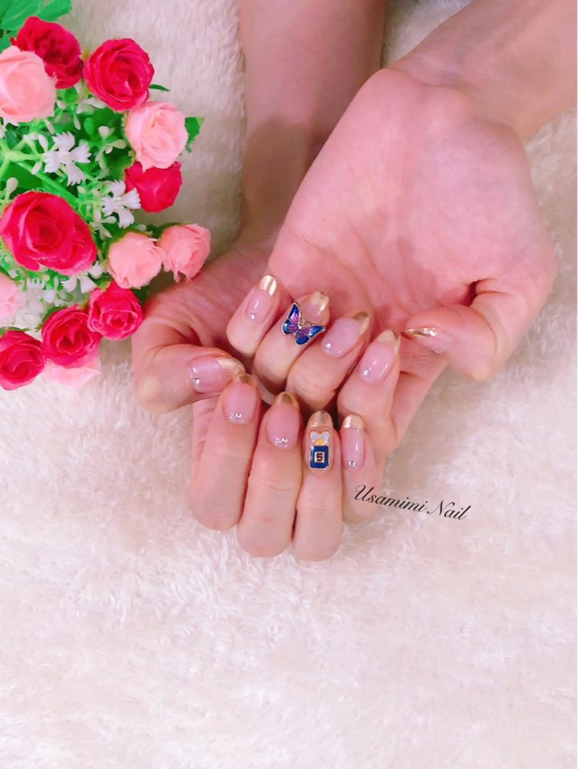 ネイル ハンドネイル USAMiMi 🐰💕のネイルデザイン
