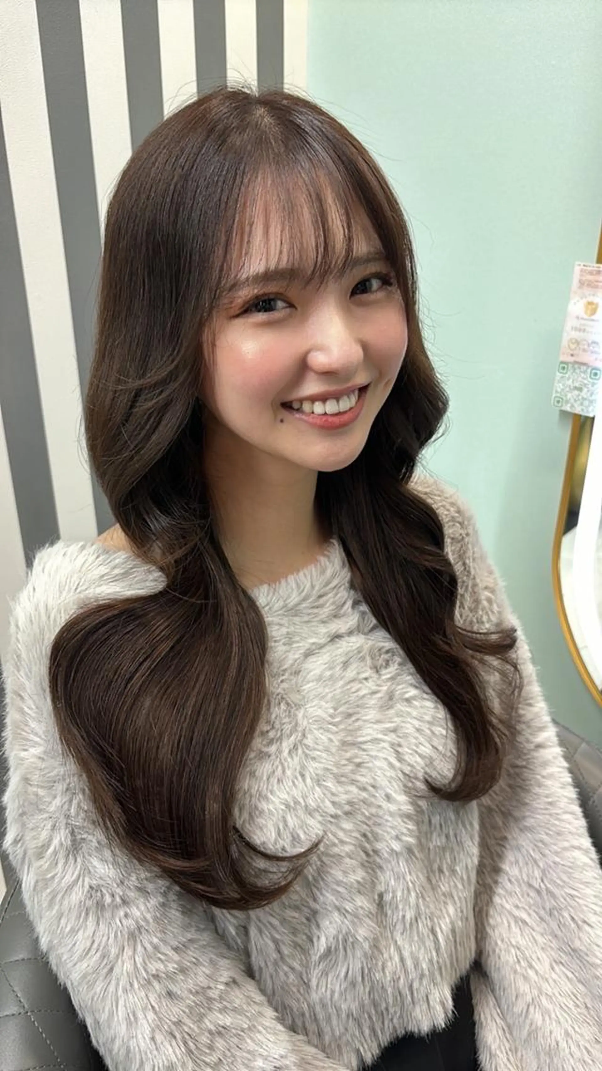 ロング カラー Reflet 新宿/プルエクステのヘアスタイル