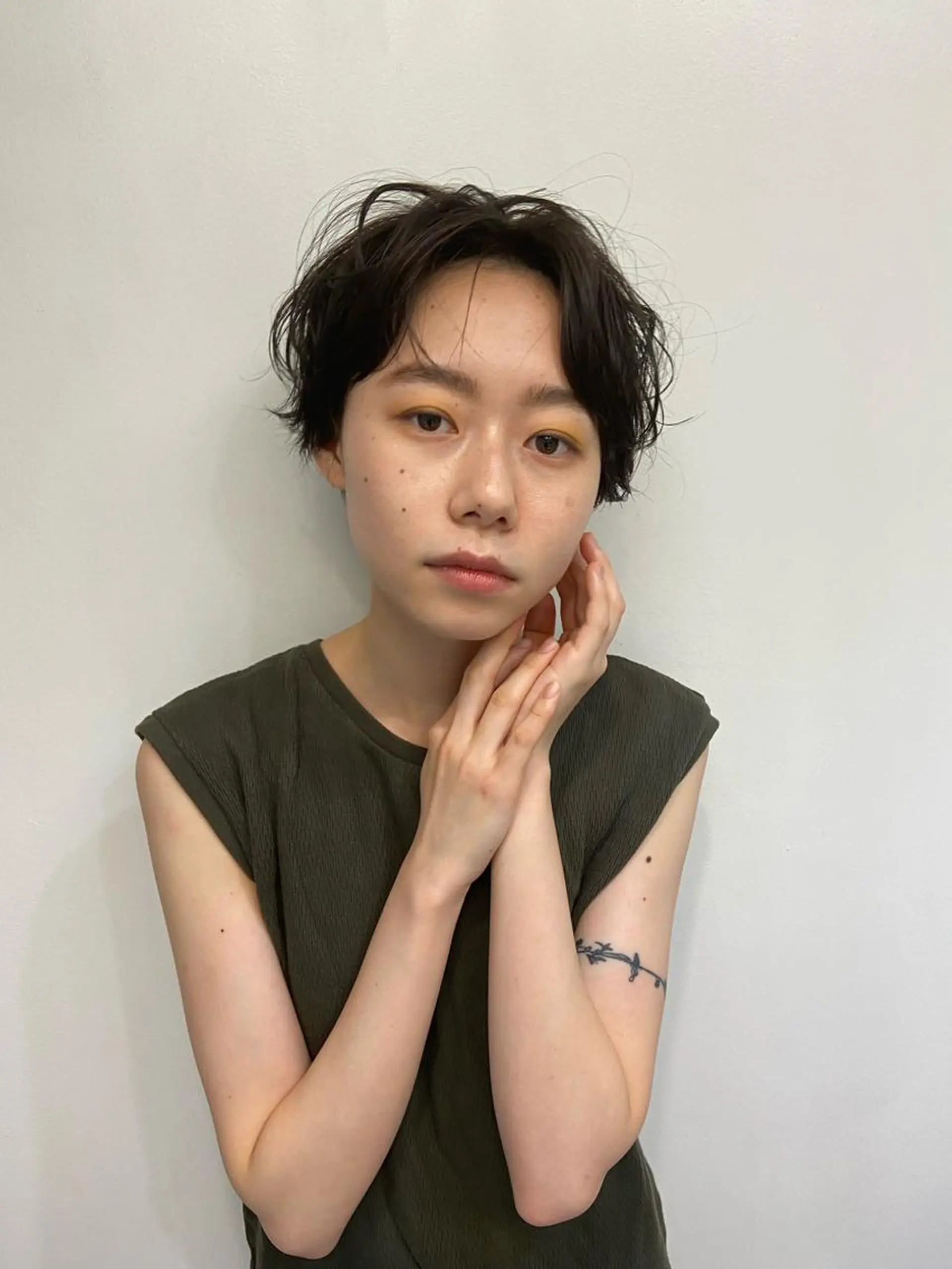 ショート パーマ カット パーマ トリートメント ブルーモスクTOKYO所属・🌿ブルーモスク TOKYO🌿のヘアスタイル