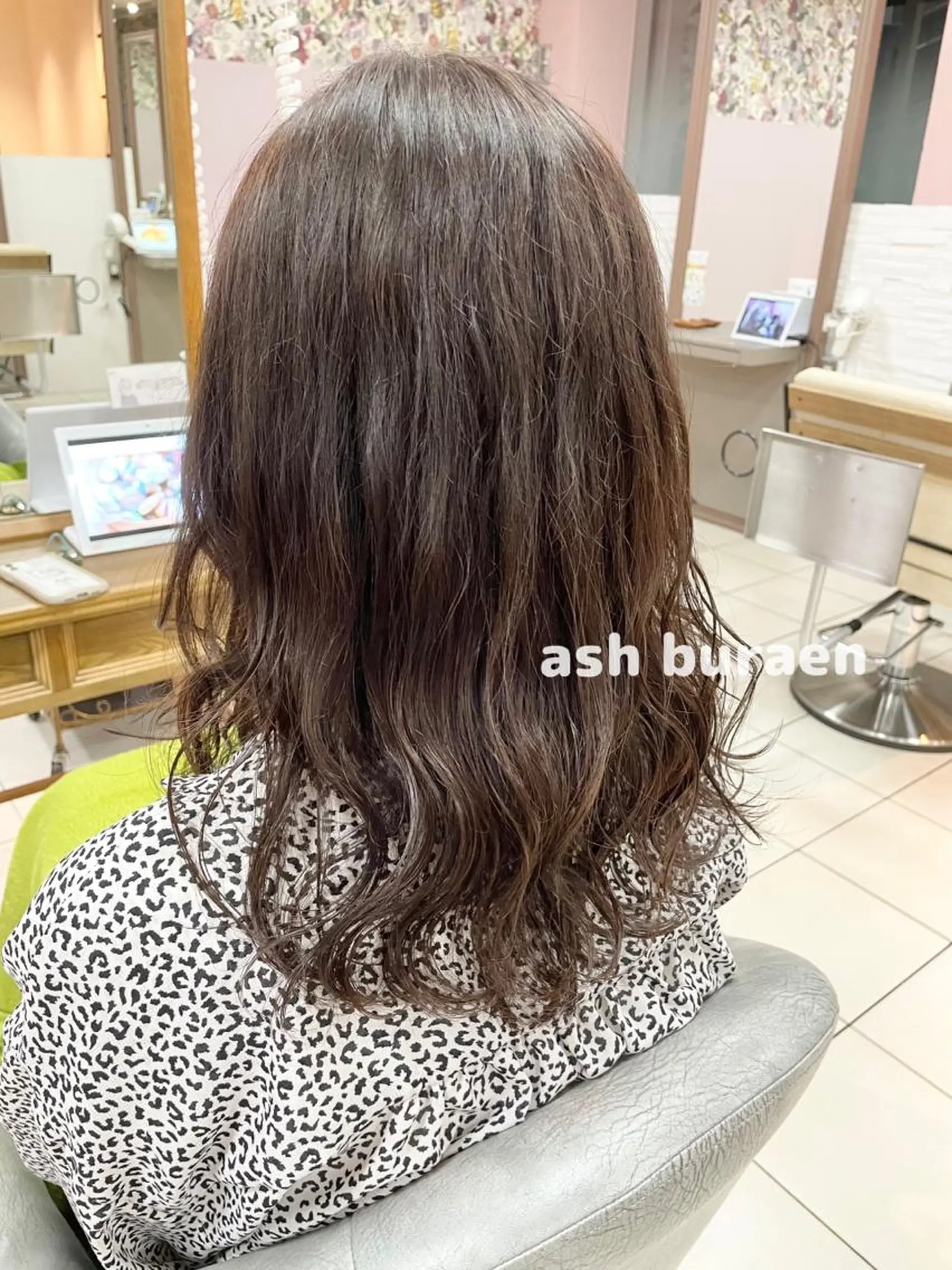 ミディアム カラー Saako/髪質改善 /耳つぼジュエリーのヘアスタイル