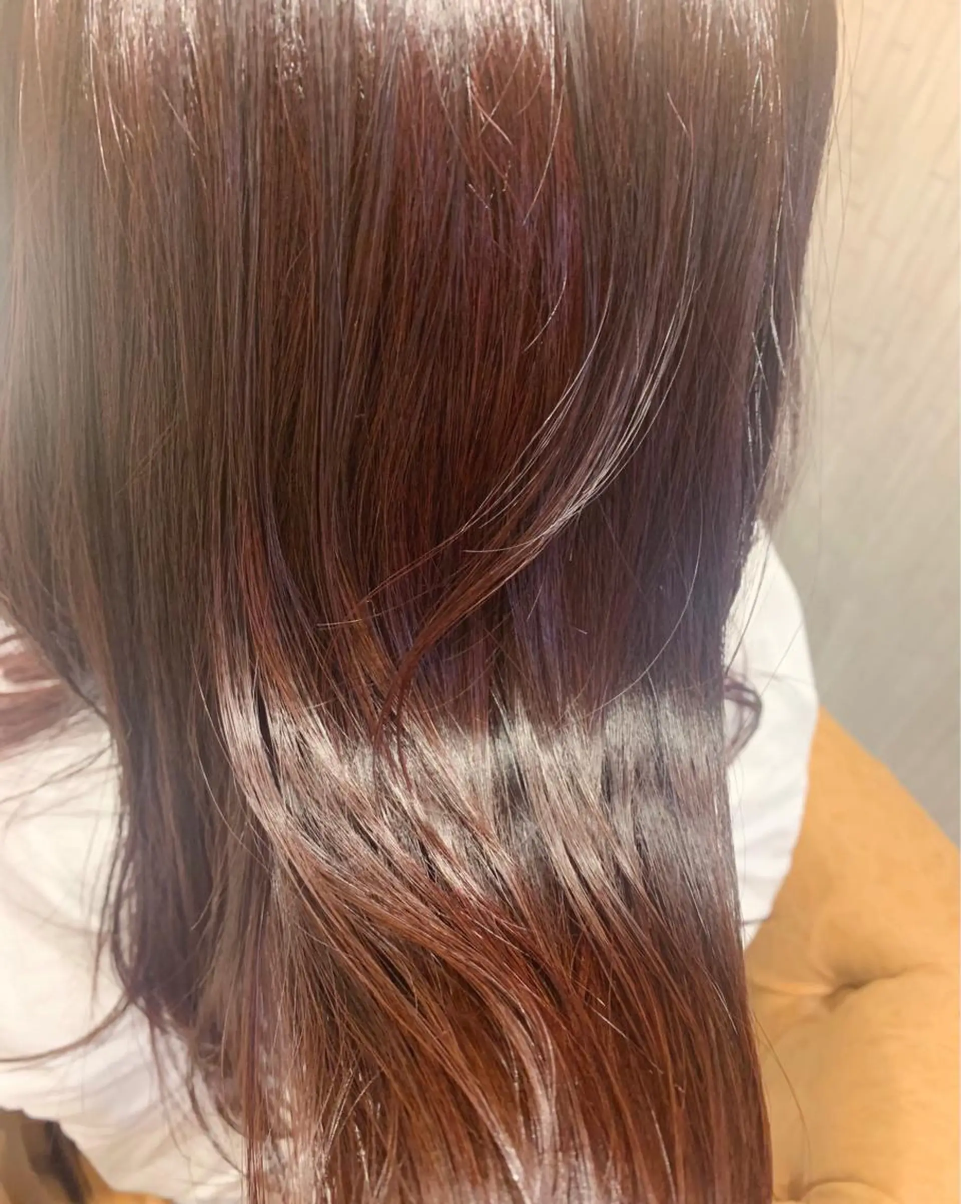 セミロング カラー ヘアカラー トリートメント Aya/四条烏丸/ インナーカラーのヘアスタイル