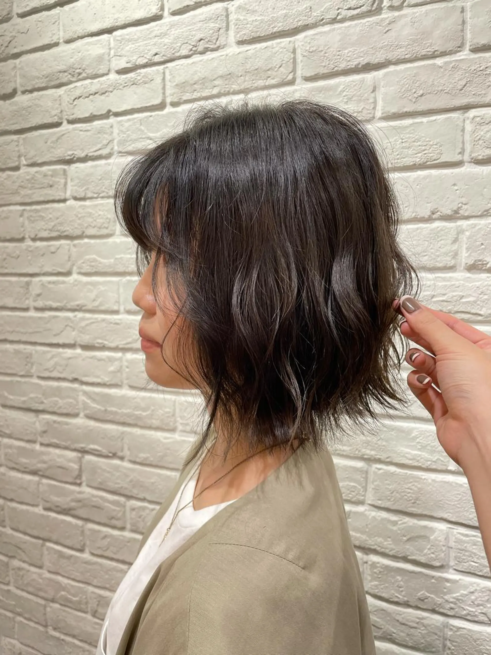 ミディアム belta.🌱 安藝夏花🌻のヘアスタイル