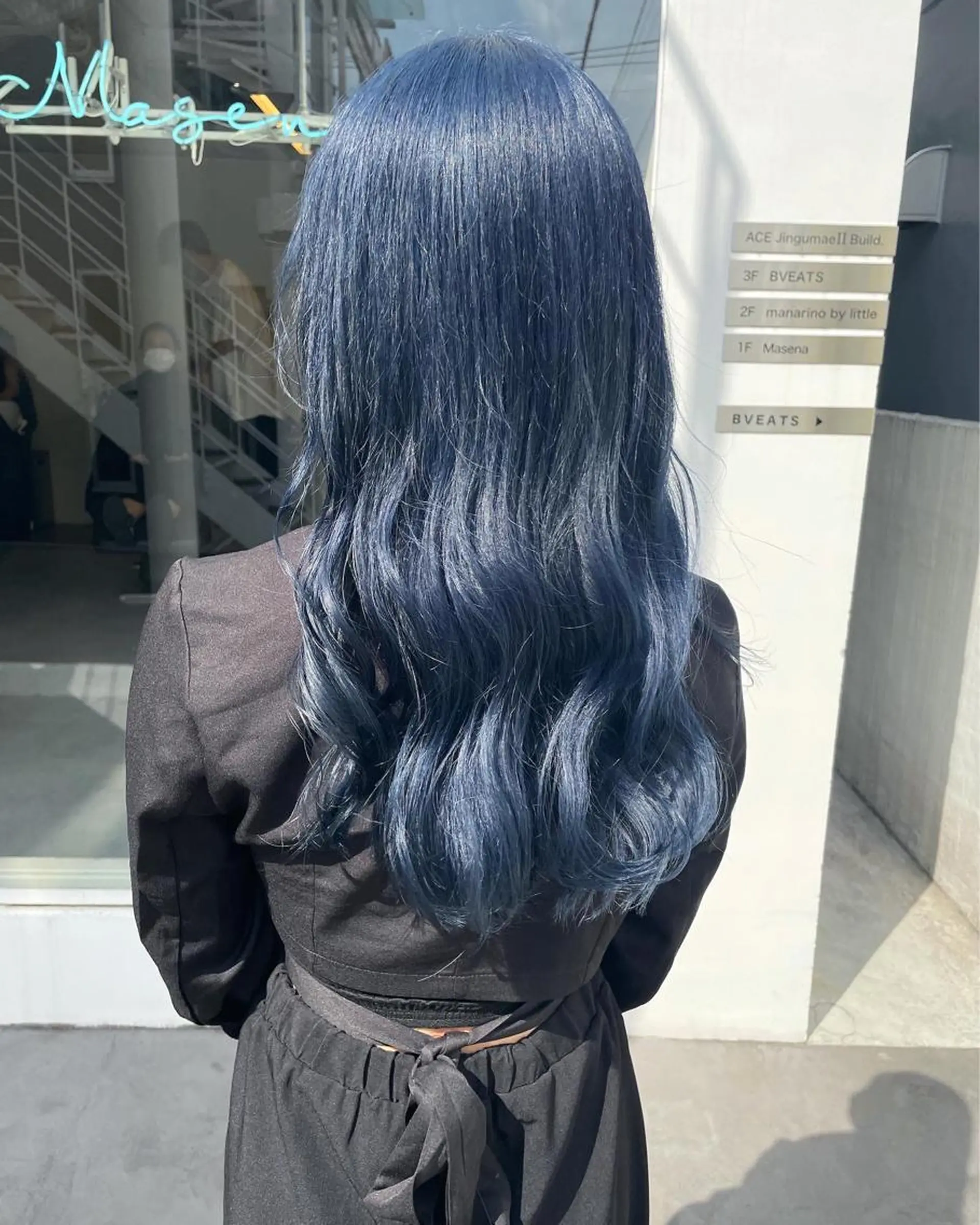 ロング ヨシンモリ 韓国風ヘア ヘアカラー トリートメント ヘアセット Masena所属・💎韓国風レイヤー /ボブ💎Namiのヘアスタイル