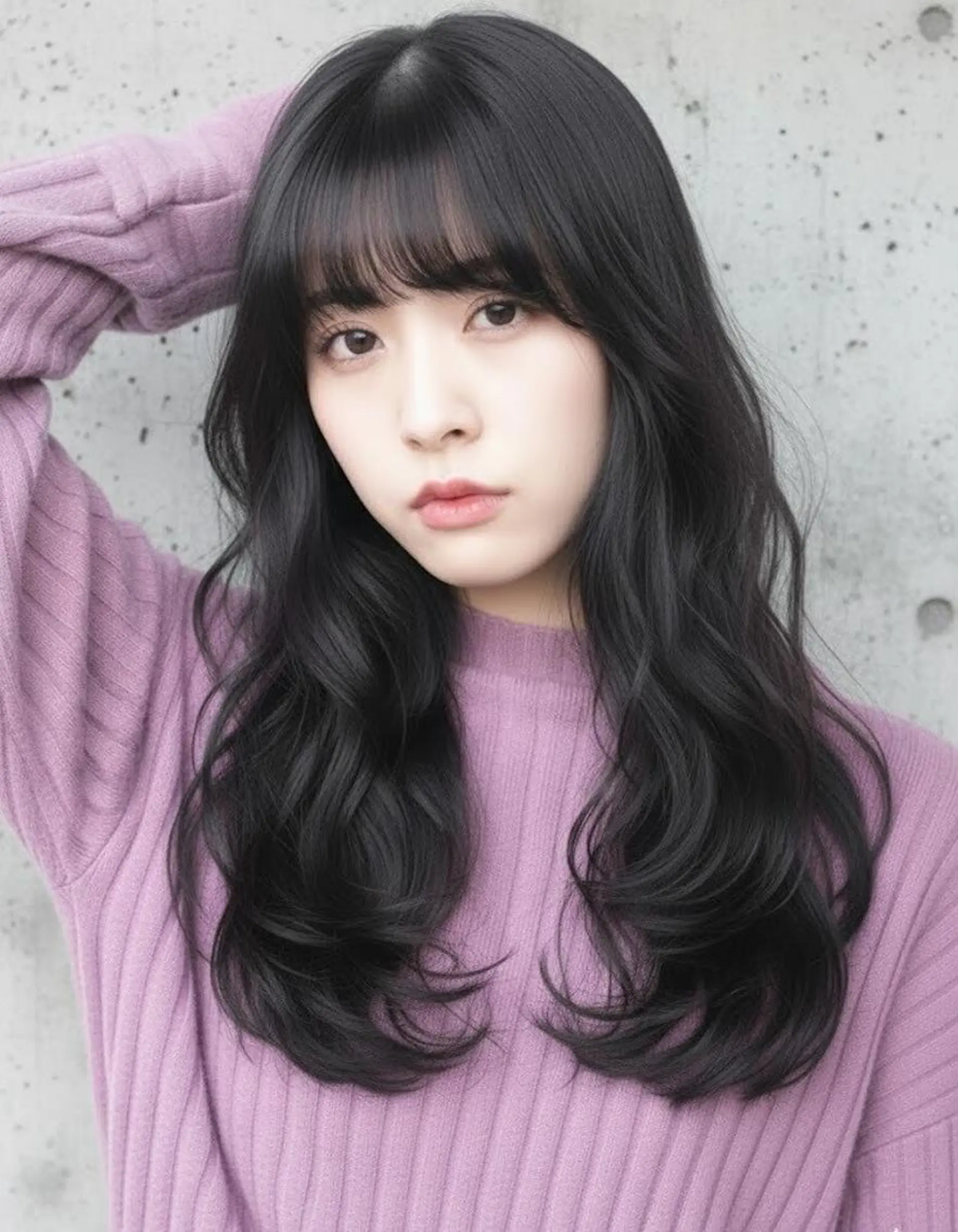 ロング 大塚 美緒のヘアスタイル