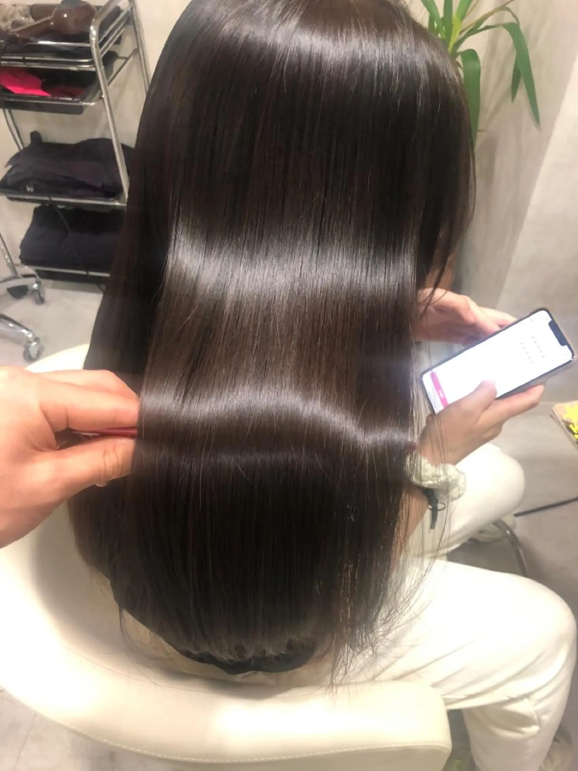 ミディアム 志木駅1分☆髪質改善 ミニモ限定特別割引✨のヘアスタイル