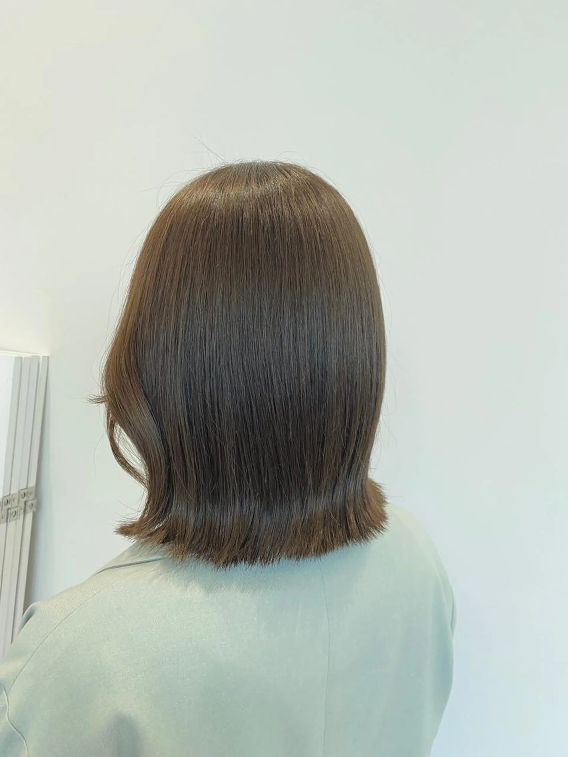 ミディアム カラー 透明感カラー カット ヘアカラー トリートメント 和歌山韓国ヘア🌙 MOEのヘアスタイル