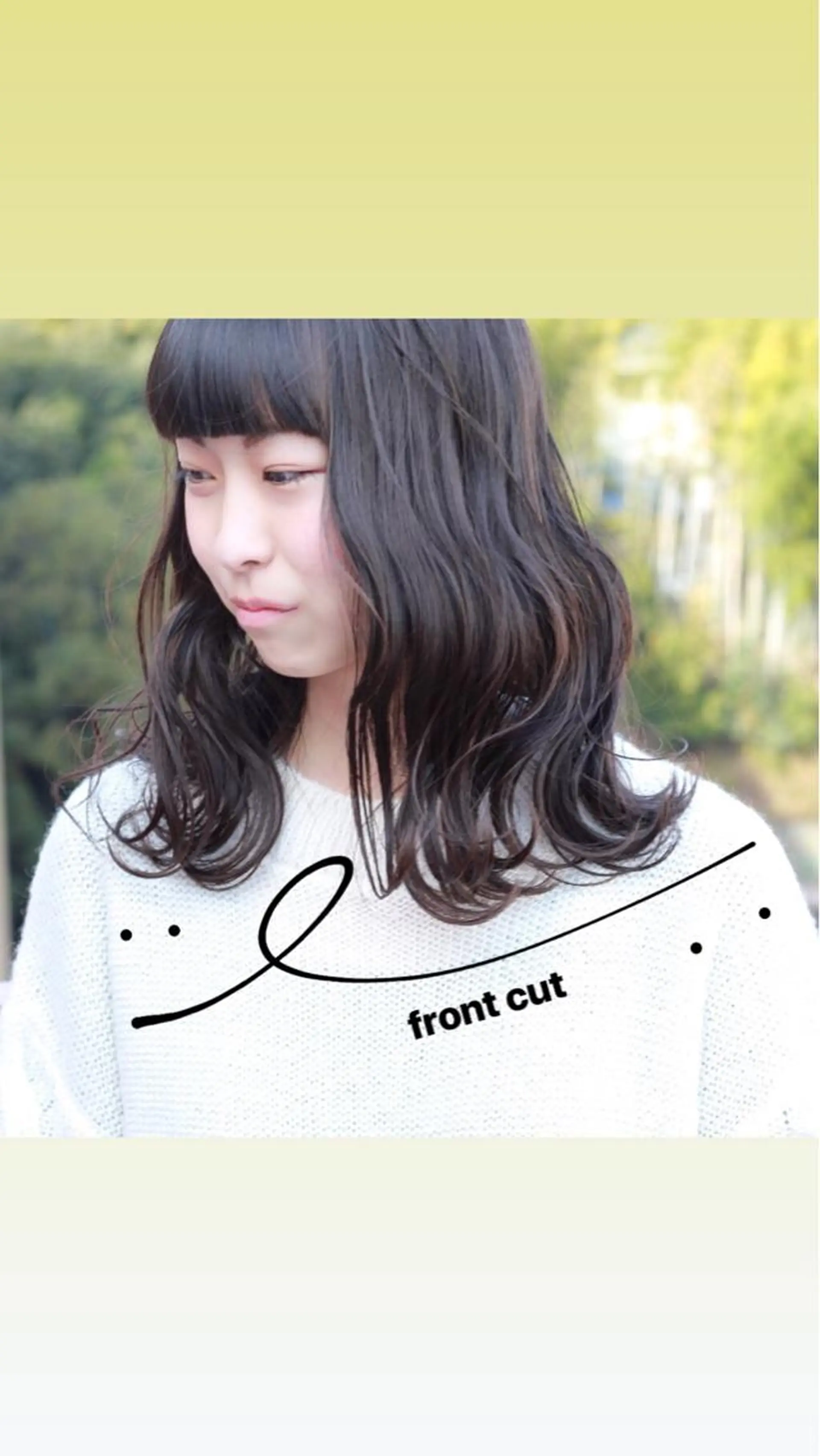 セミロング Viage （ビアージュ）のヘアスタイル