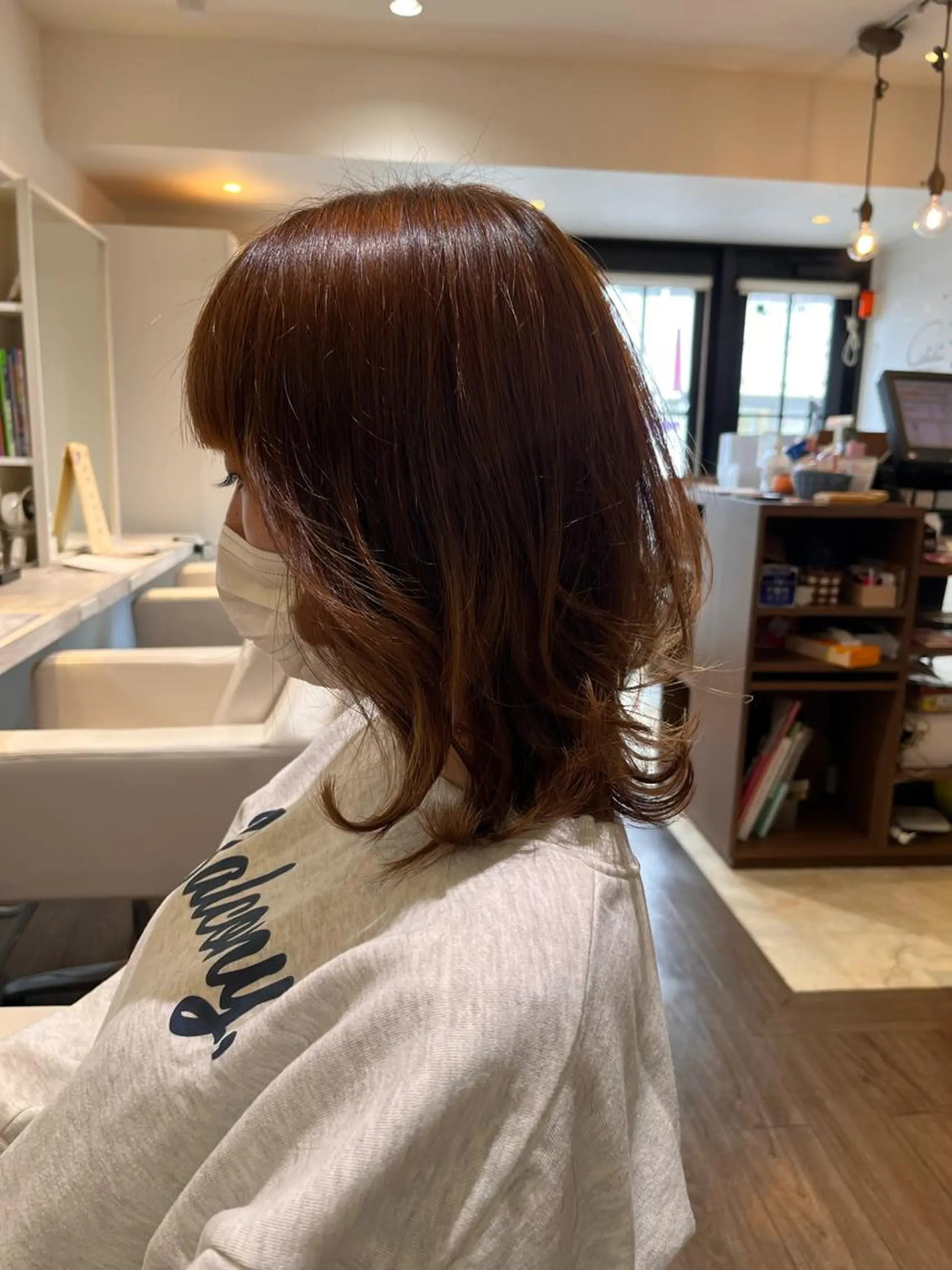 ミディアム 福本 好子のヘアスタイル