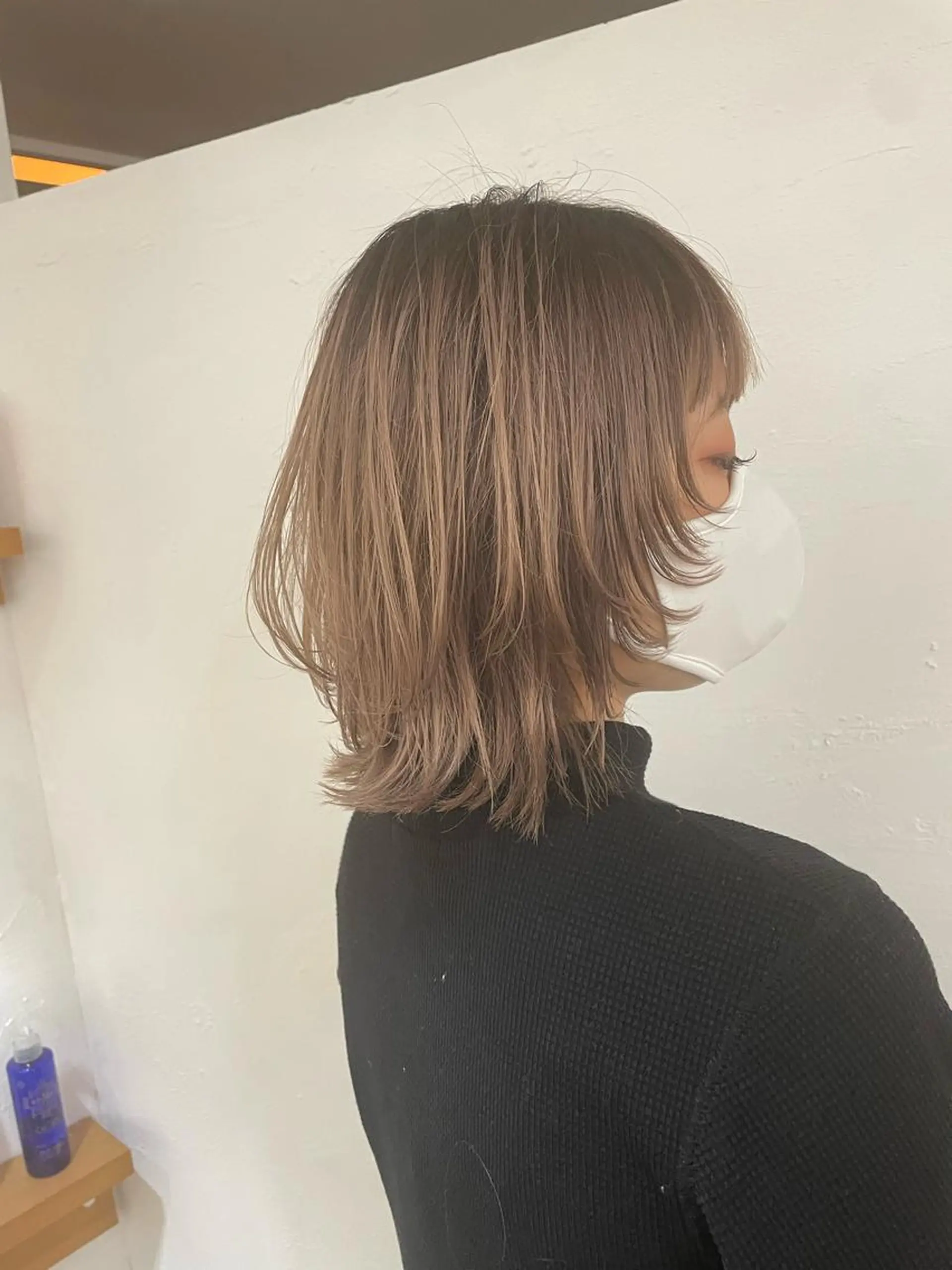 ミディアム 冨木 雄斗のヘアスタイル