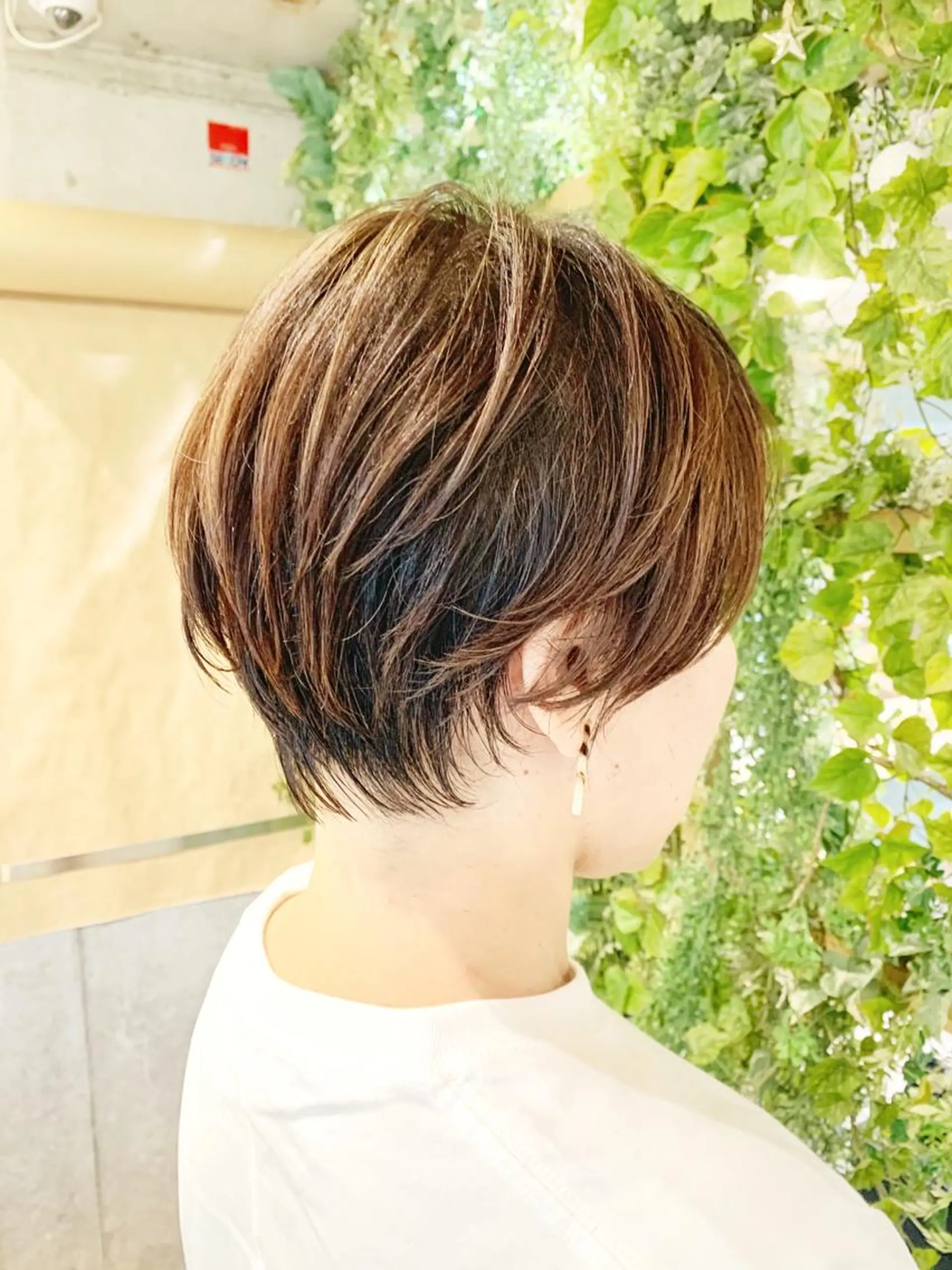 ショート 林 飛夕也のヘアスタイル