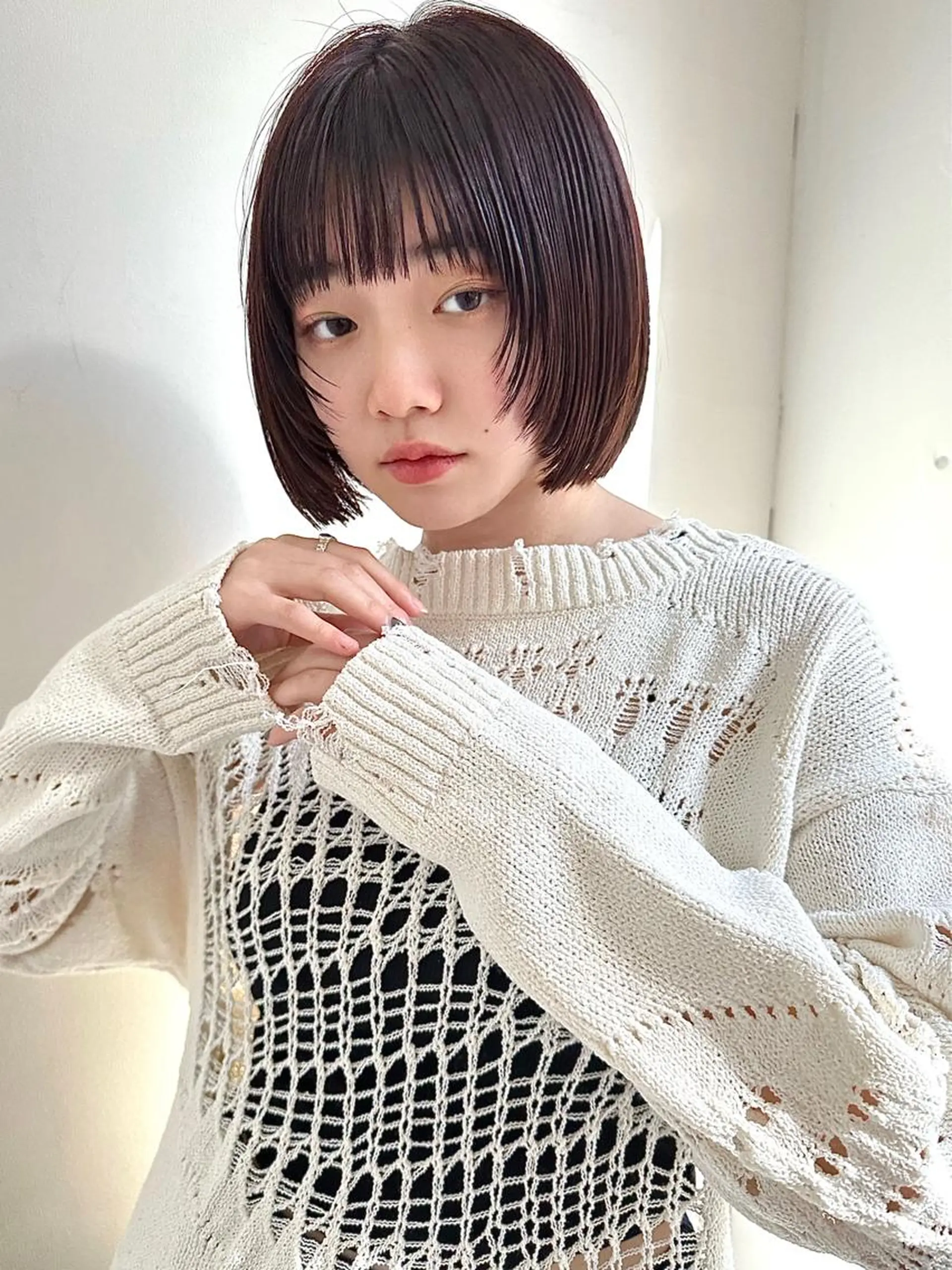 ショート カラー 🪭risa 暖色/レイヤー🪭のヘアスタイル