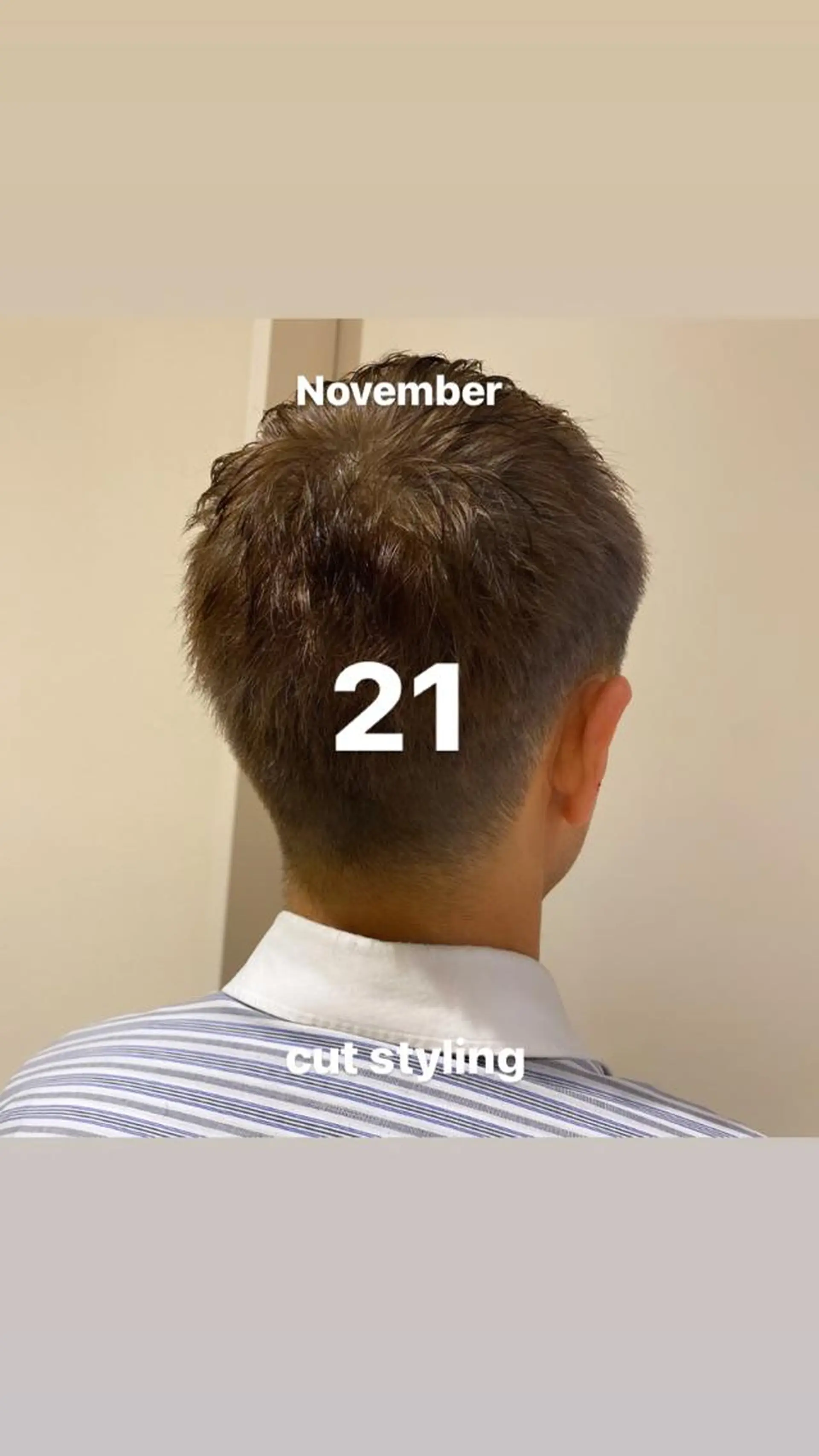 メンズ 山崎 航のヘアスタイル