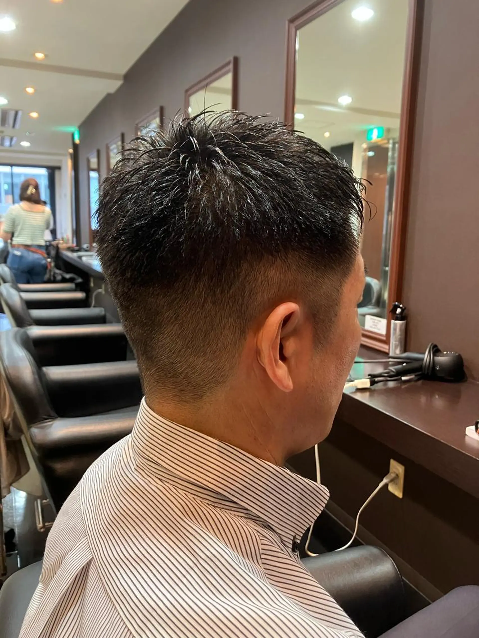 メンズ 前之園 ひかるのヘアスタイル