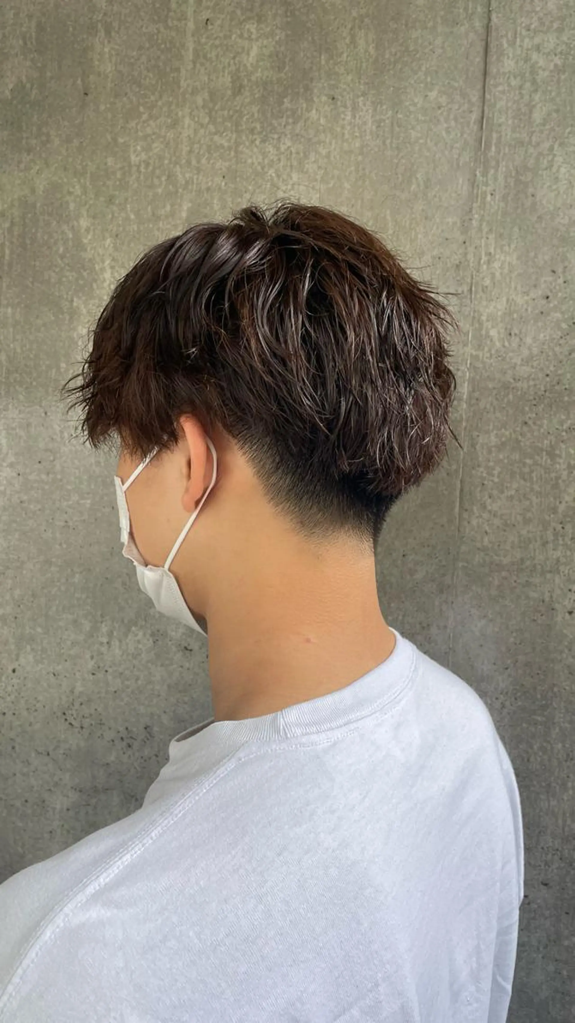 メンズ もりたみかこ 美容師お休み中のヘアスタイル