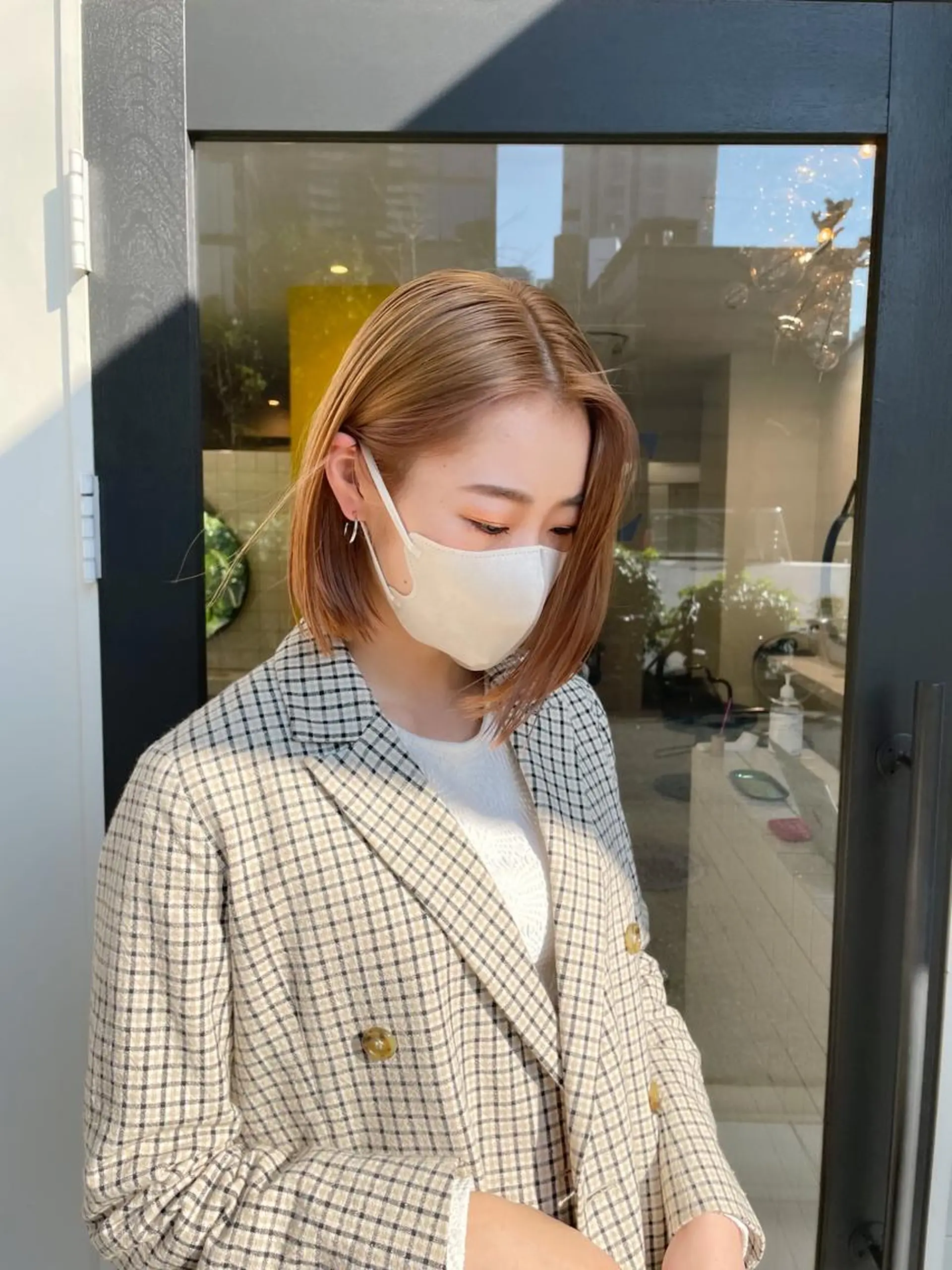 ミディアム カラー Koto🌿 ブリーチなしカラーのヘアスタイル