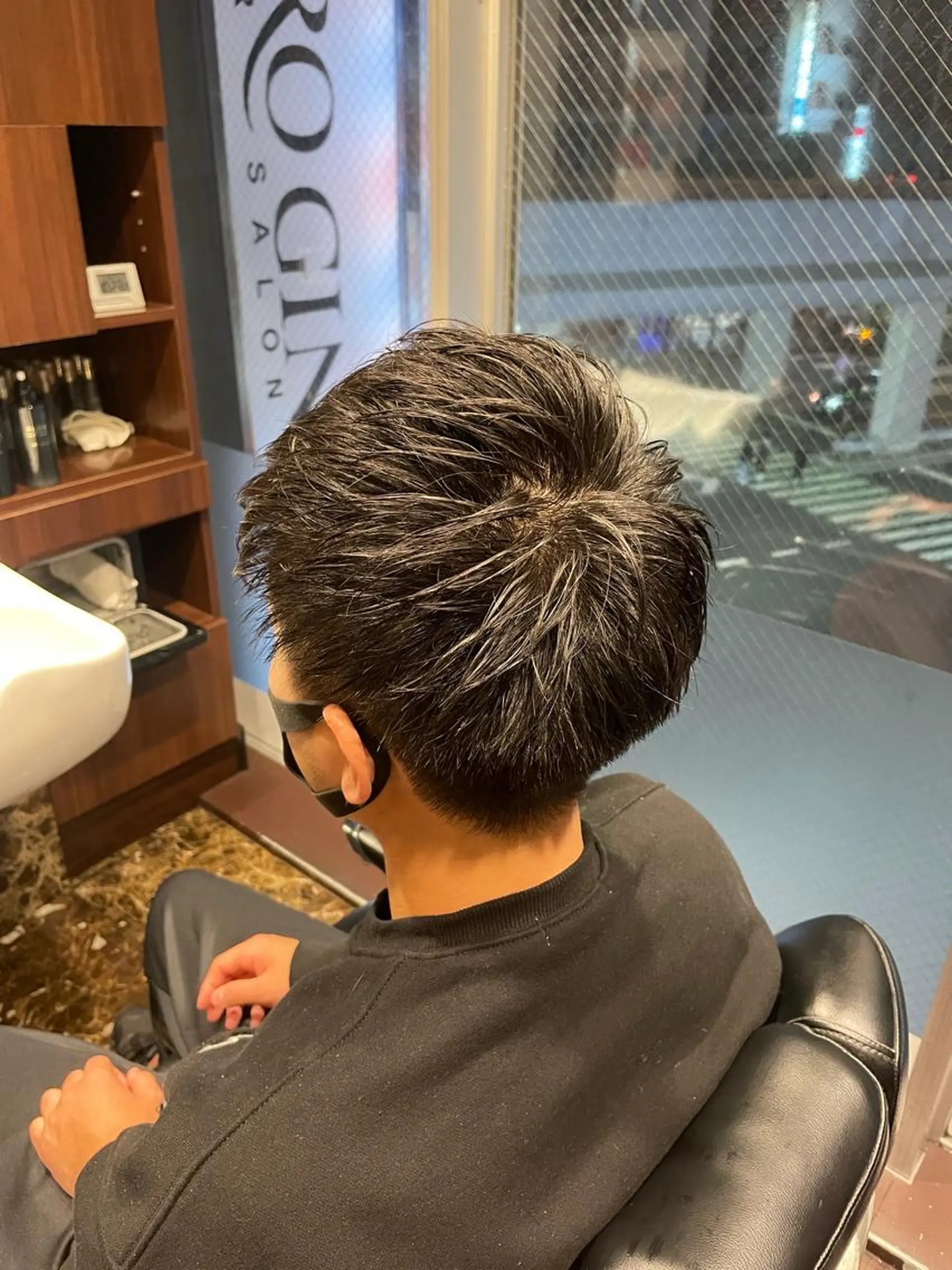 ショート メンズ ヒロ銀座　小林 透真のヘアスタイル