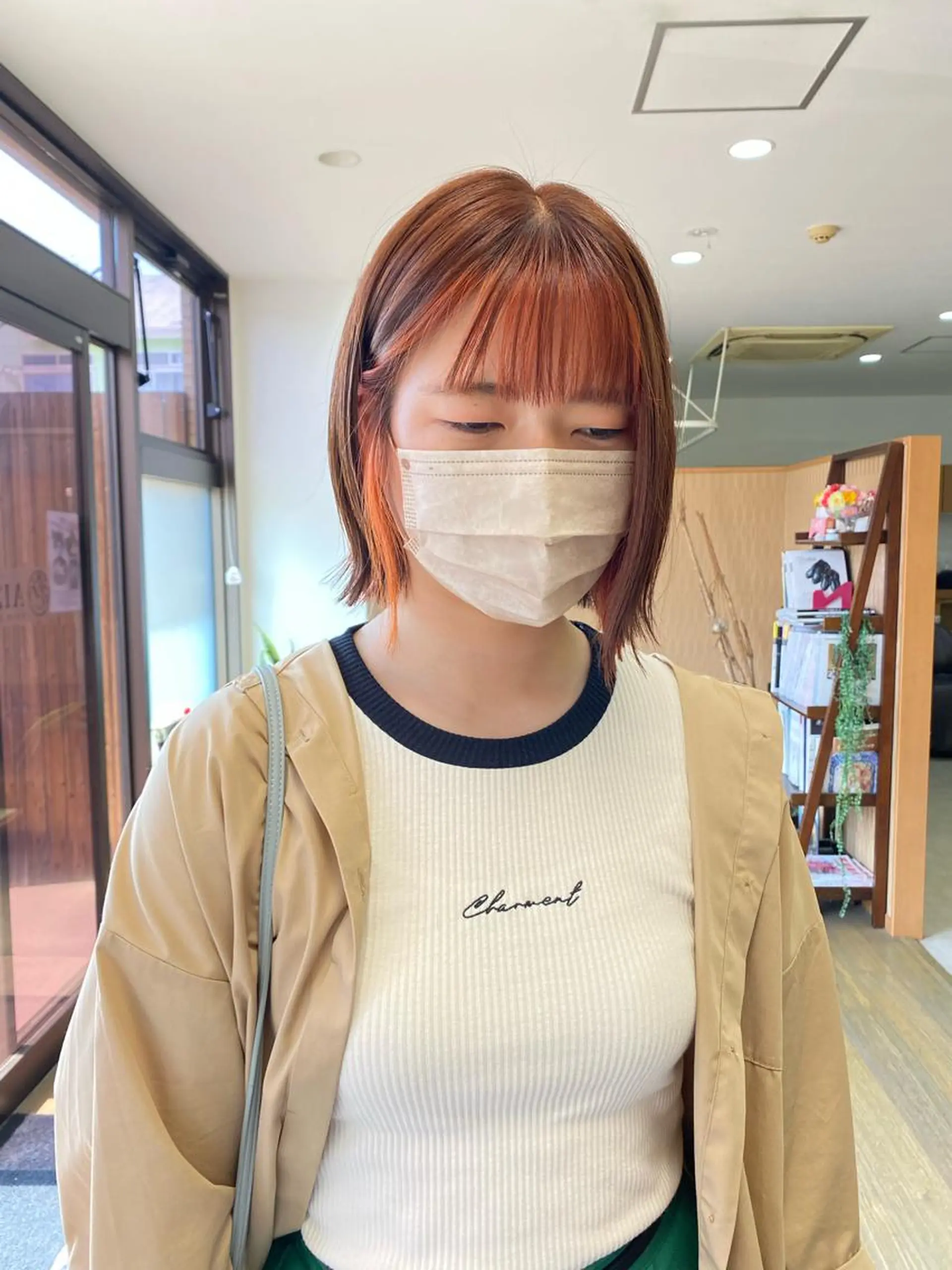 ショート カラー カット ヘアカラー トリートメント ブリーチカラー🫧 森　凪沙のヘアスタイル