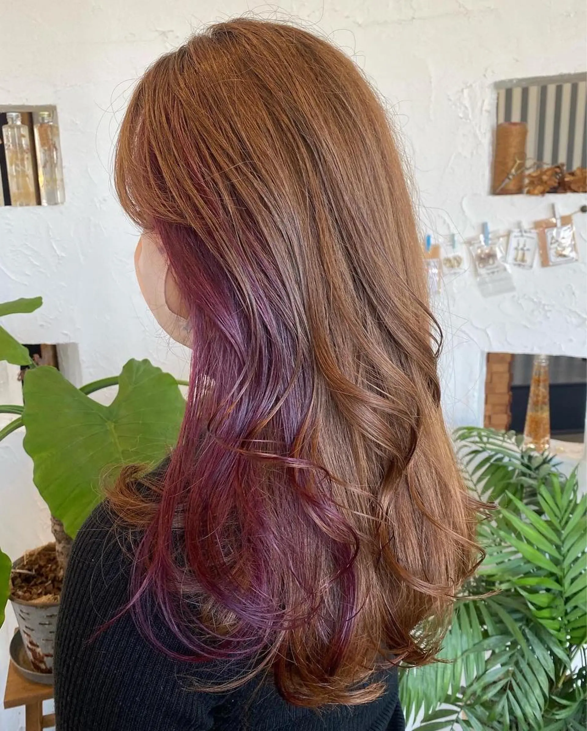 ロング カラー パーマ ヘアアレンジ メンズ キッズ 豊橋美容院 ソンリエのヘアスタイル