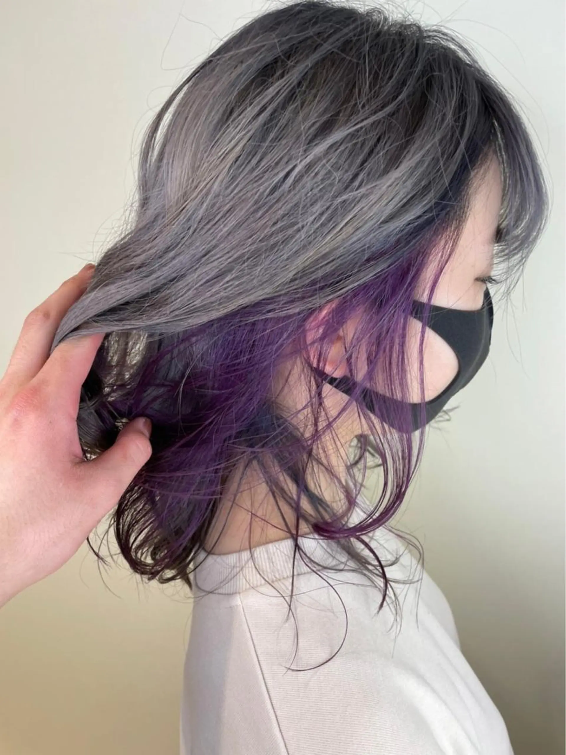 ミディアム アートディレクター のぐちのヘアスタイル