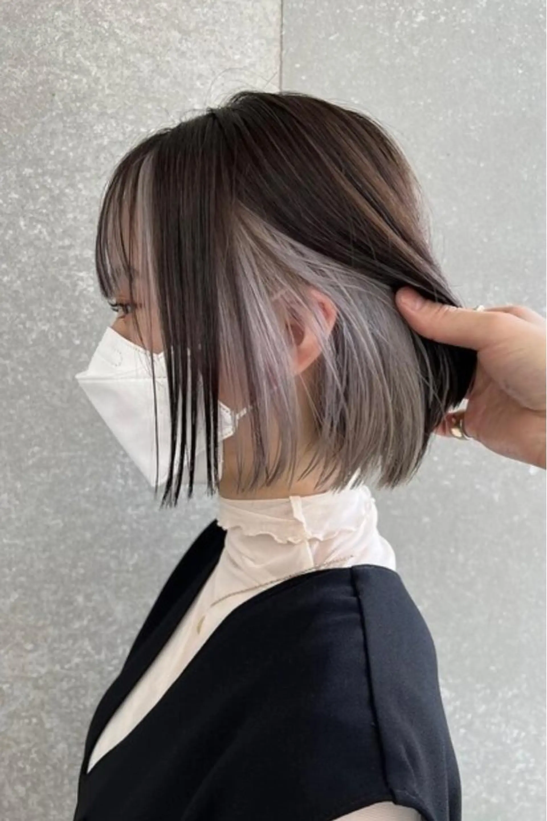 ショート ヘアカラー トリートメント Yurina 💖透明感カラー💖のヘアスタイル