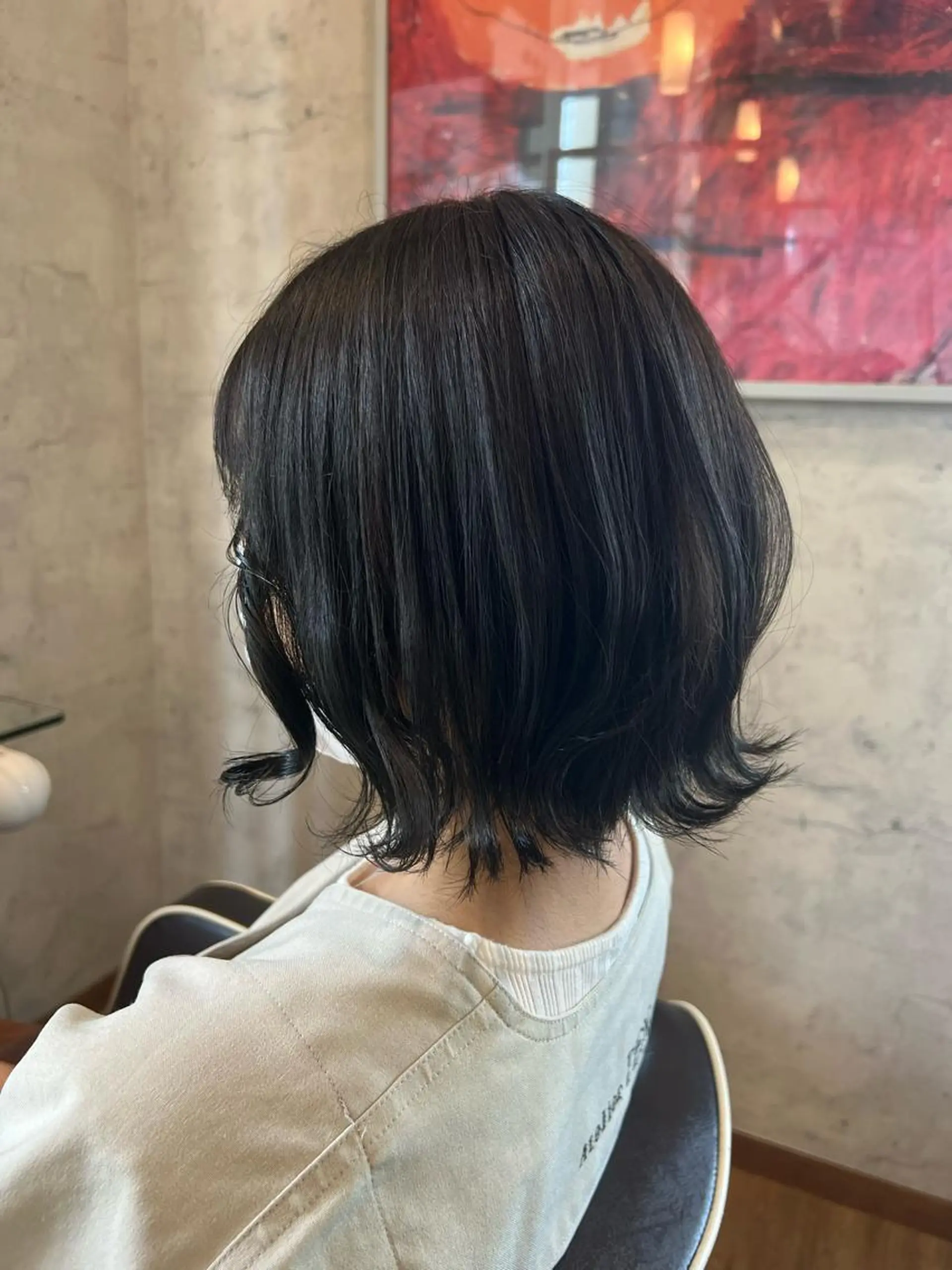 カラー 黒髪 ブルーカラー ブルーブラック 🌻井上 マリー🌻のヘアスタイル