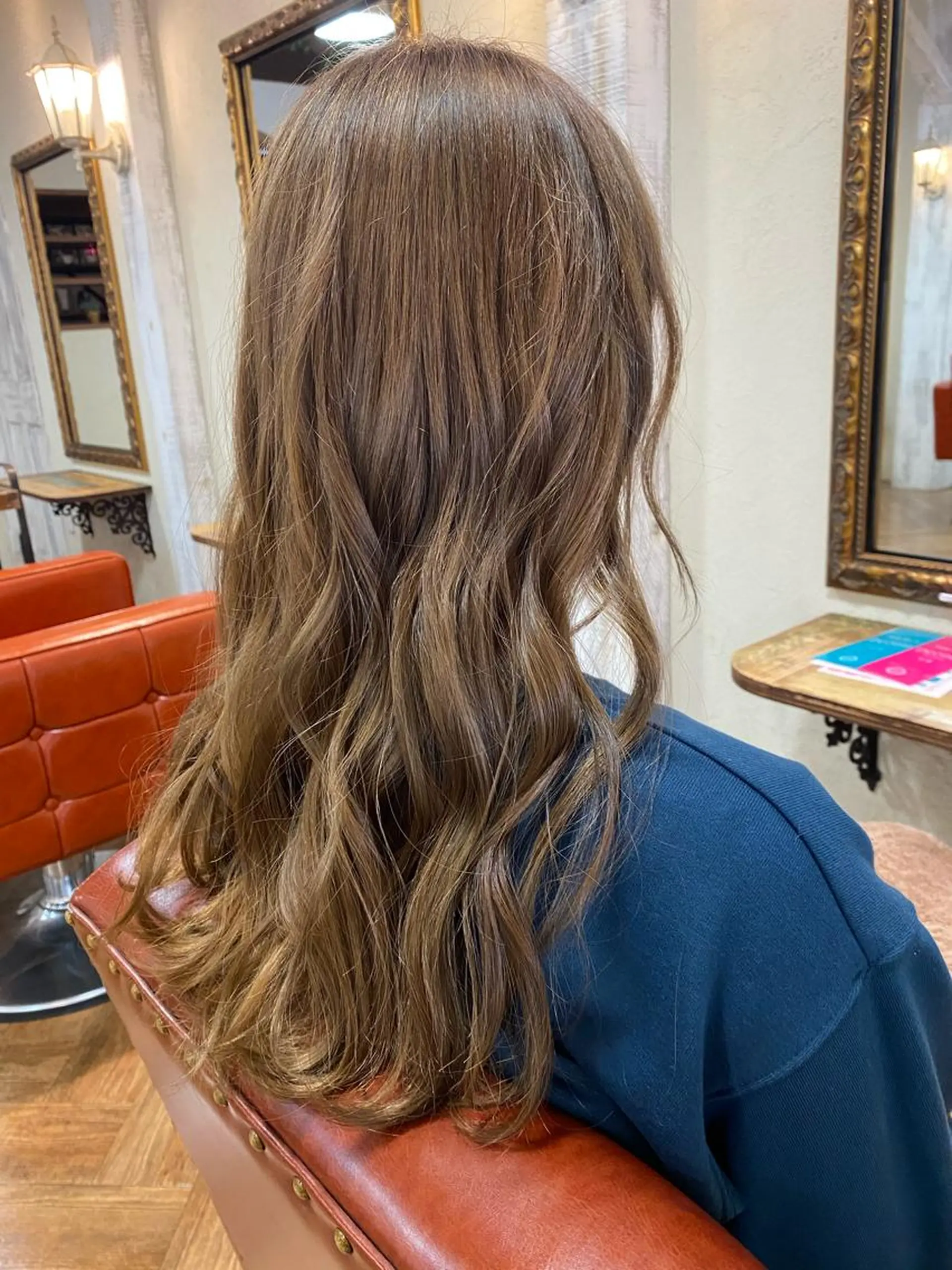 ロング カラー 長岡 俊樹のヘアスタイル