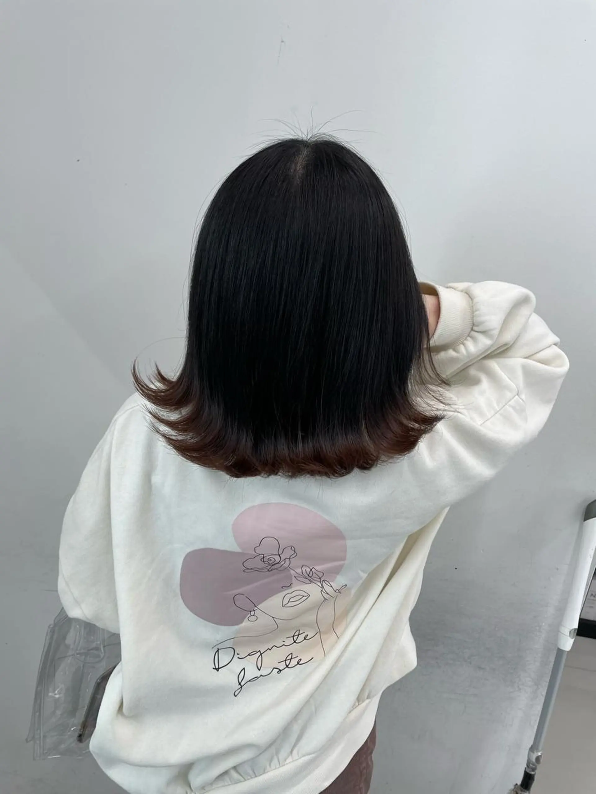 ミディアム カラー ミディアムパーマ ブリーチ グラデーションカラー 学生 髪質改善 ⭐️無料！カット モデル募集⭐️夕貴のヘアスタイル