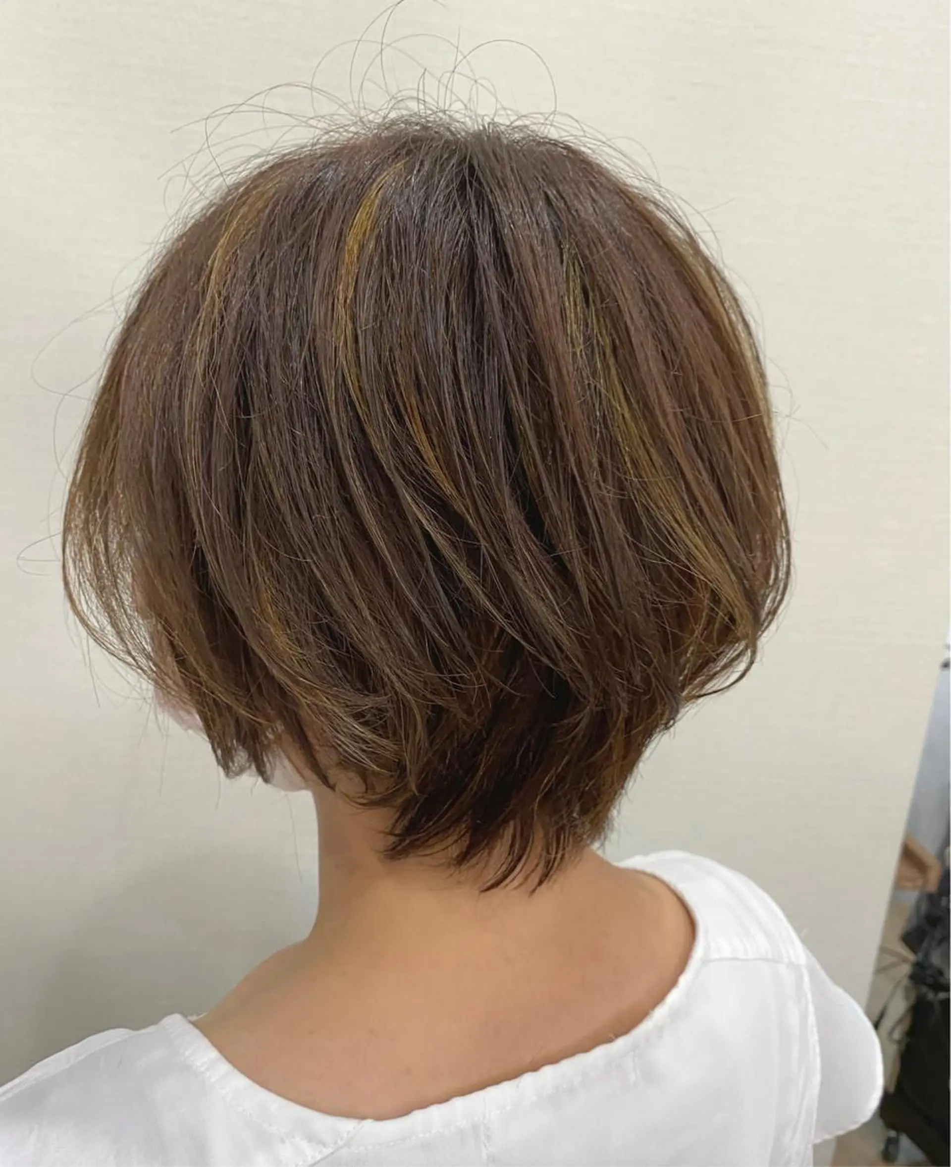ショート カラー NOPPO 和泉市 美容室/奥村 飛鳥のヘアスタイル