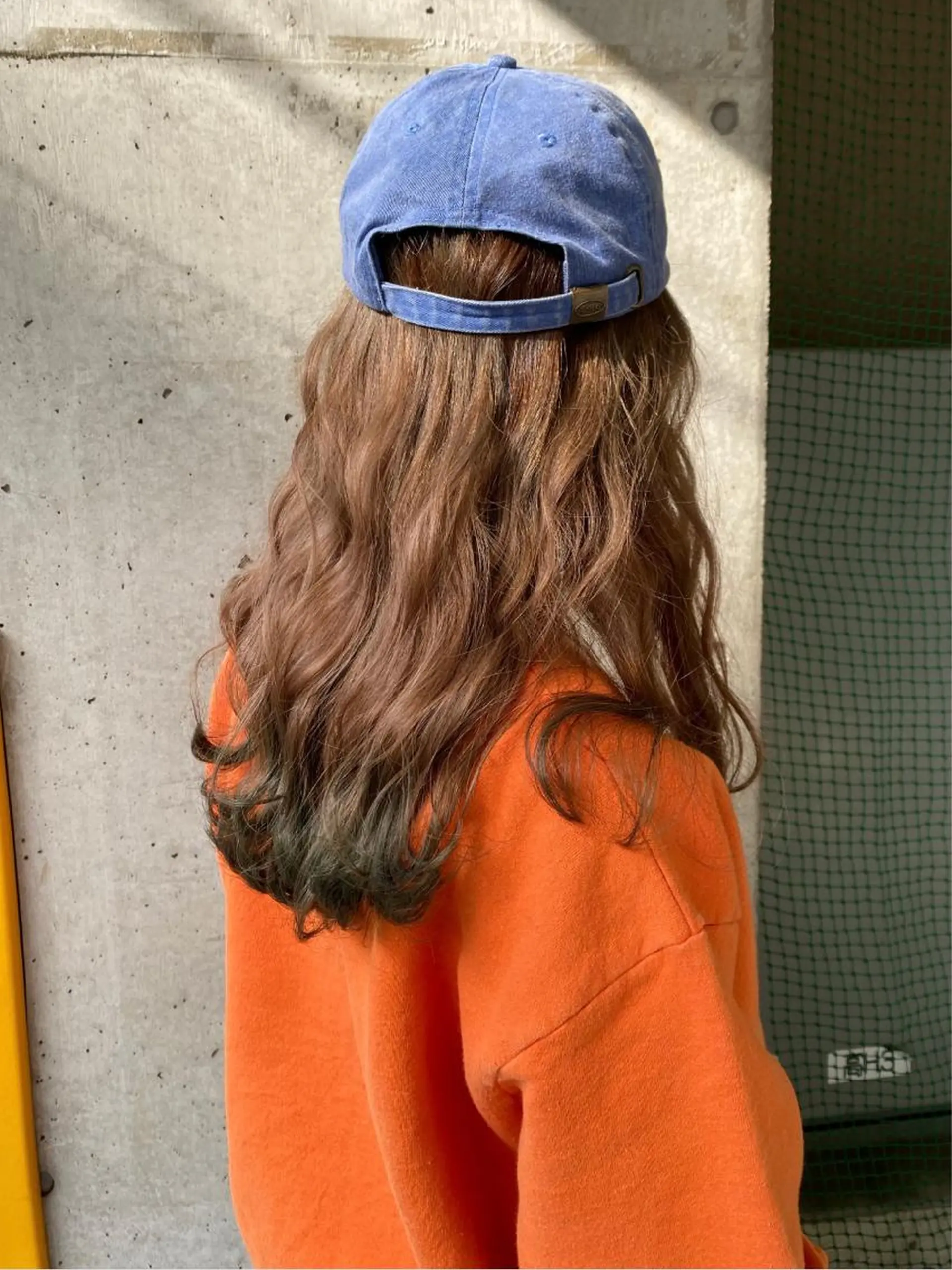 セミロング カラー ブリーチ non .のヘアスタイル