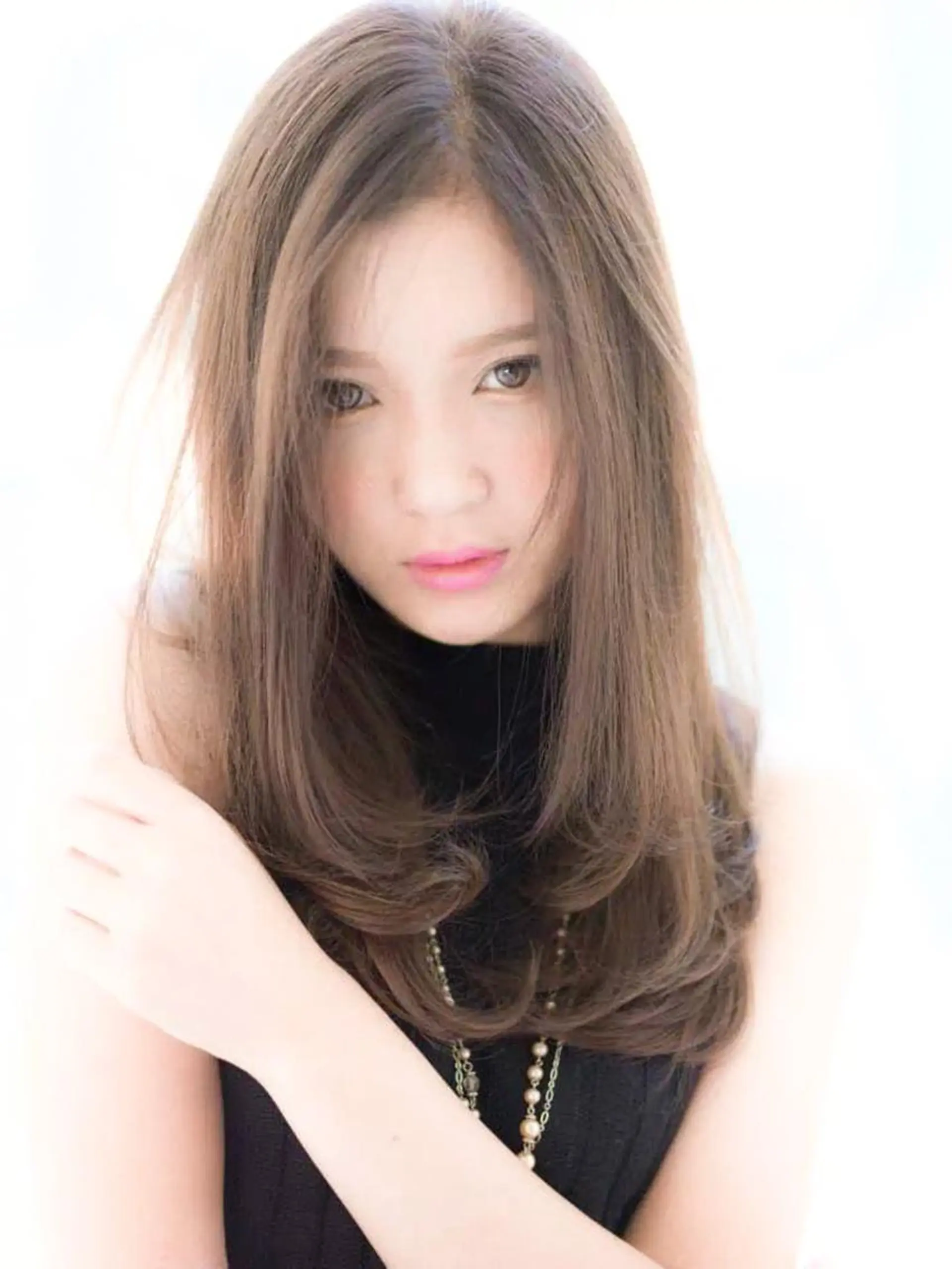 ロング カラー 内藤 達也のヘアスタイル