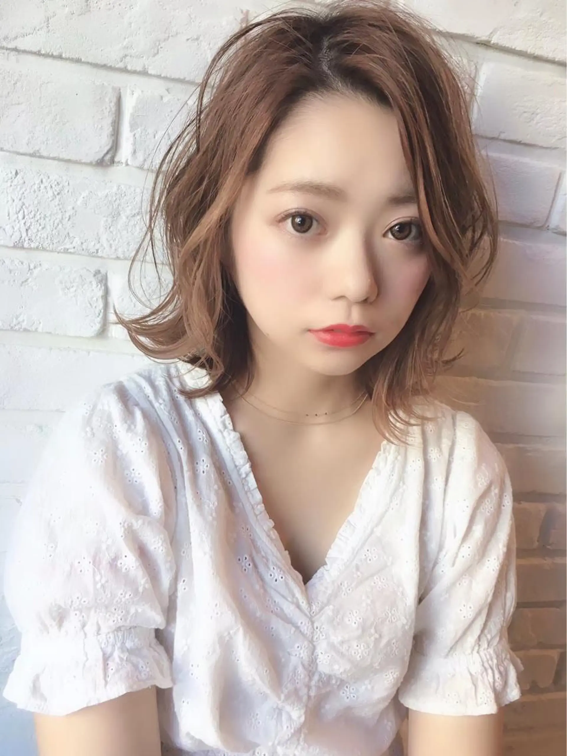 ショート カラー ヘアアレンジ Watai 艶髪 當間 大知のヘアスタイル