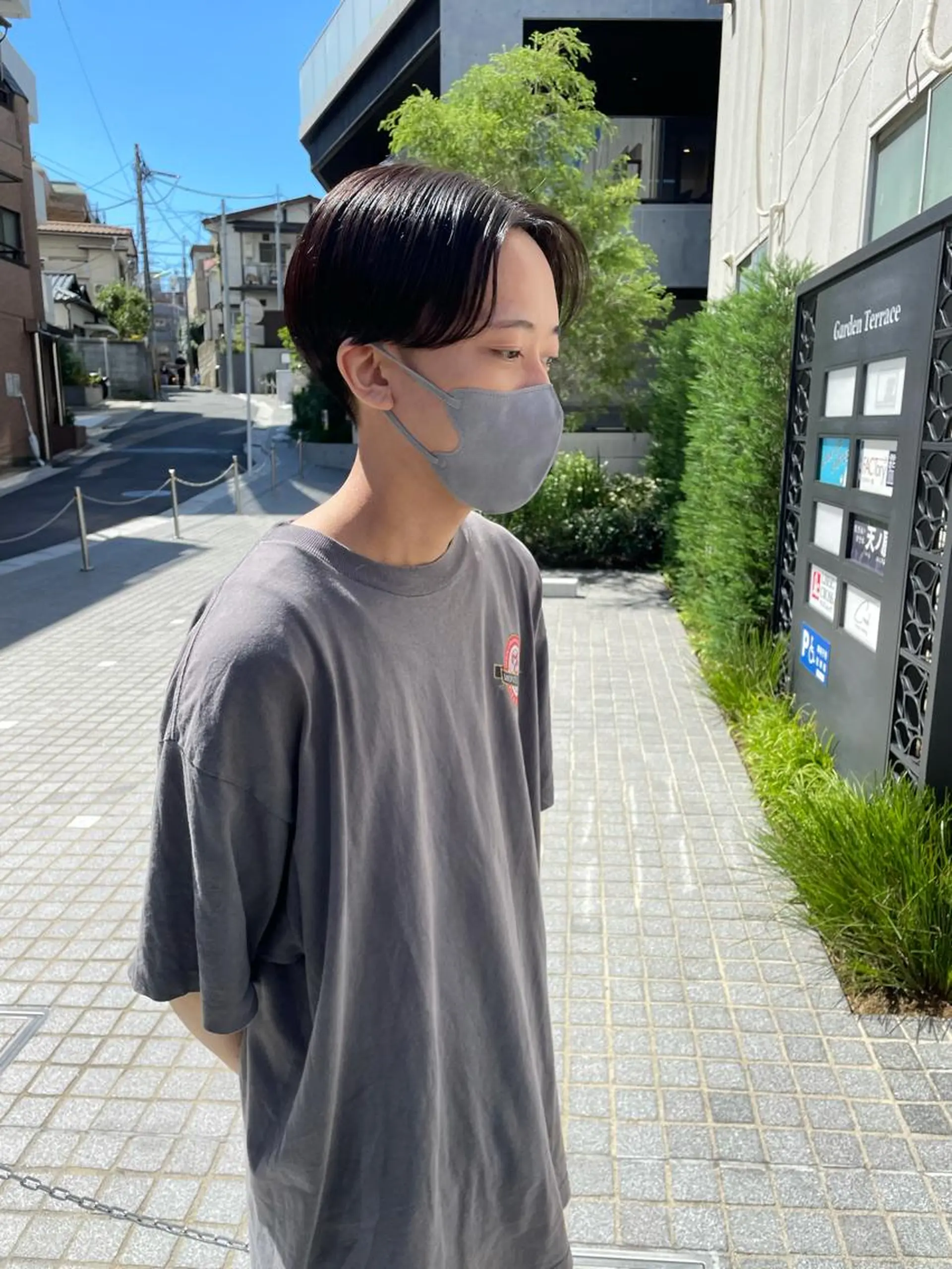 ショート カラー カット ヘアカラー トリートメント パーマ/透明感カラー /ボブ/吉田一生のヘアスタイル