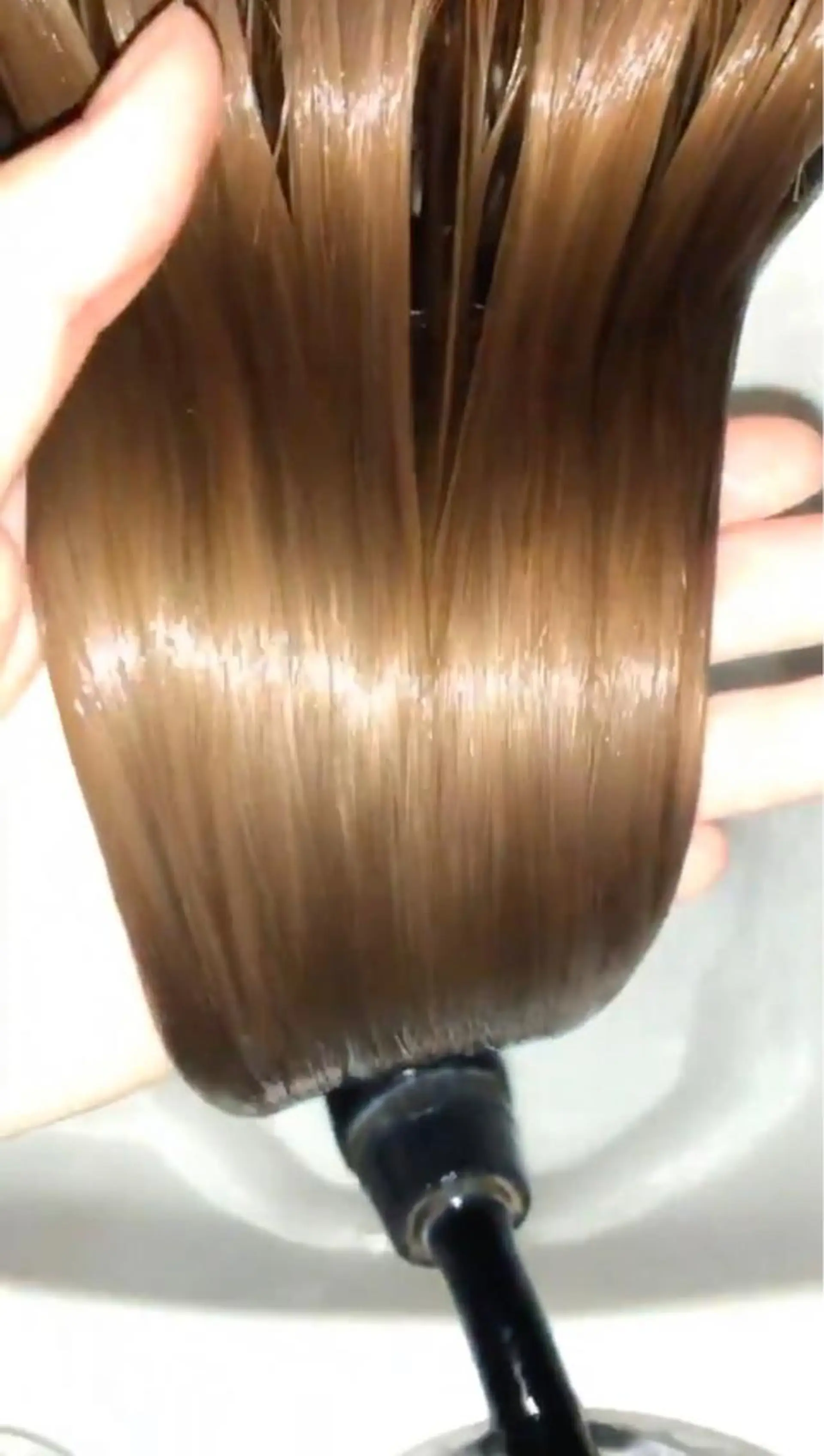 ロング トリートメント 抜け感ボブ×パーマ ｜kazaneのヘアスタイル