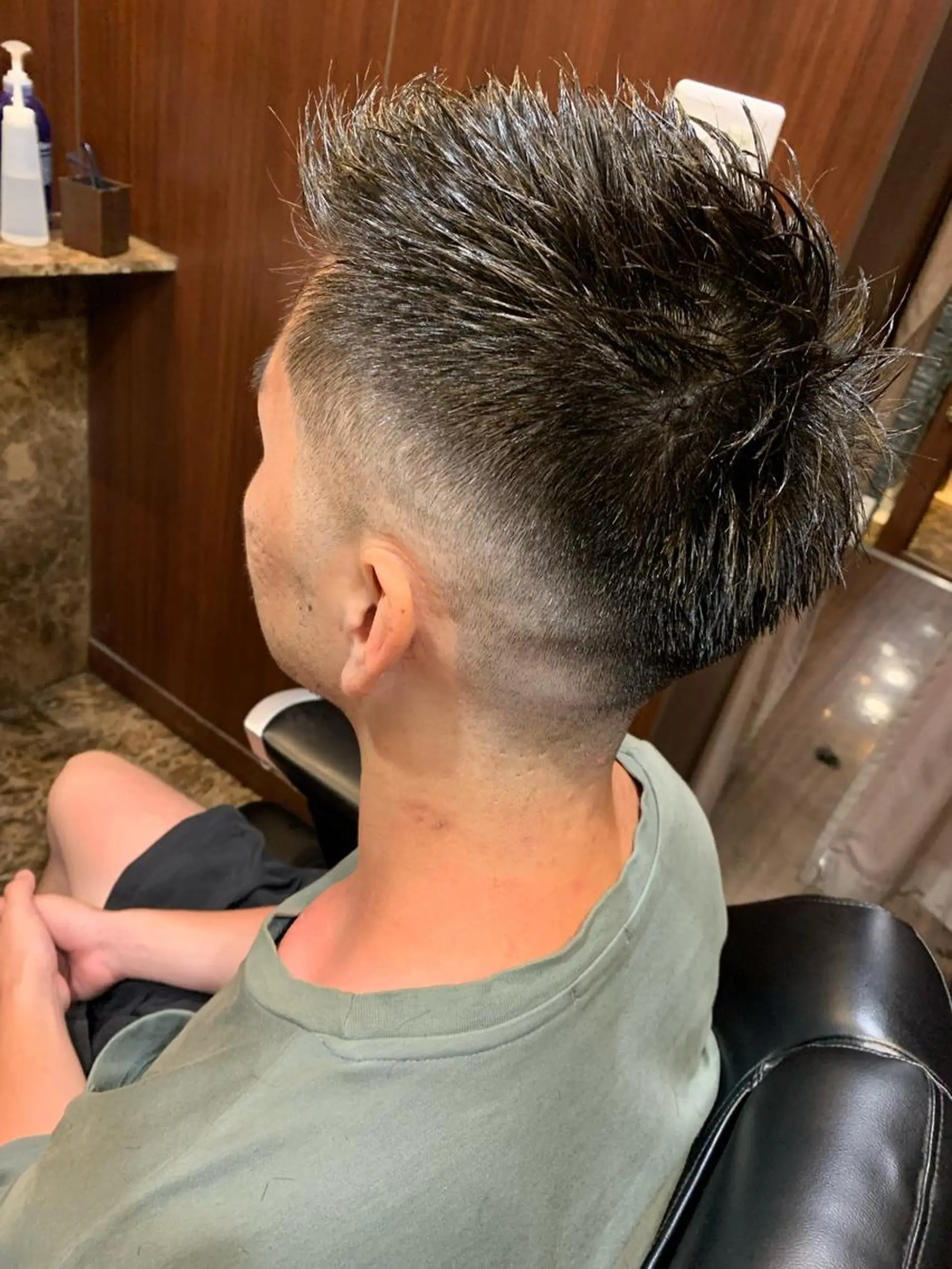 ショート メンズ 羽木 隆徒のヘアスタイル
