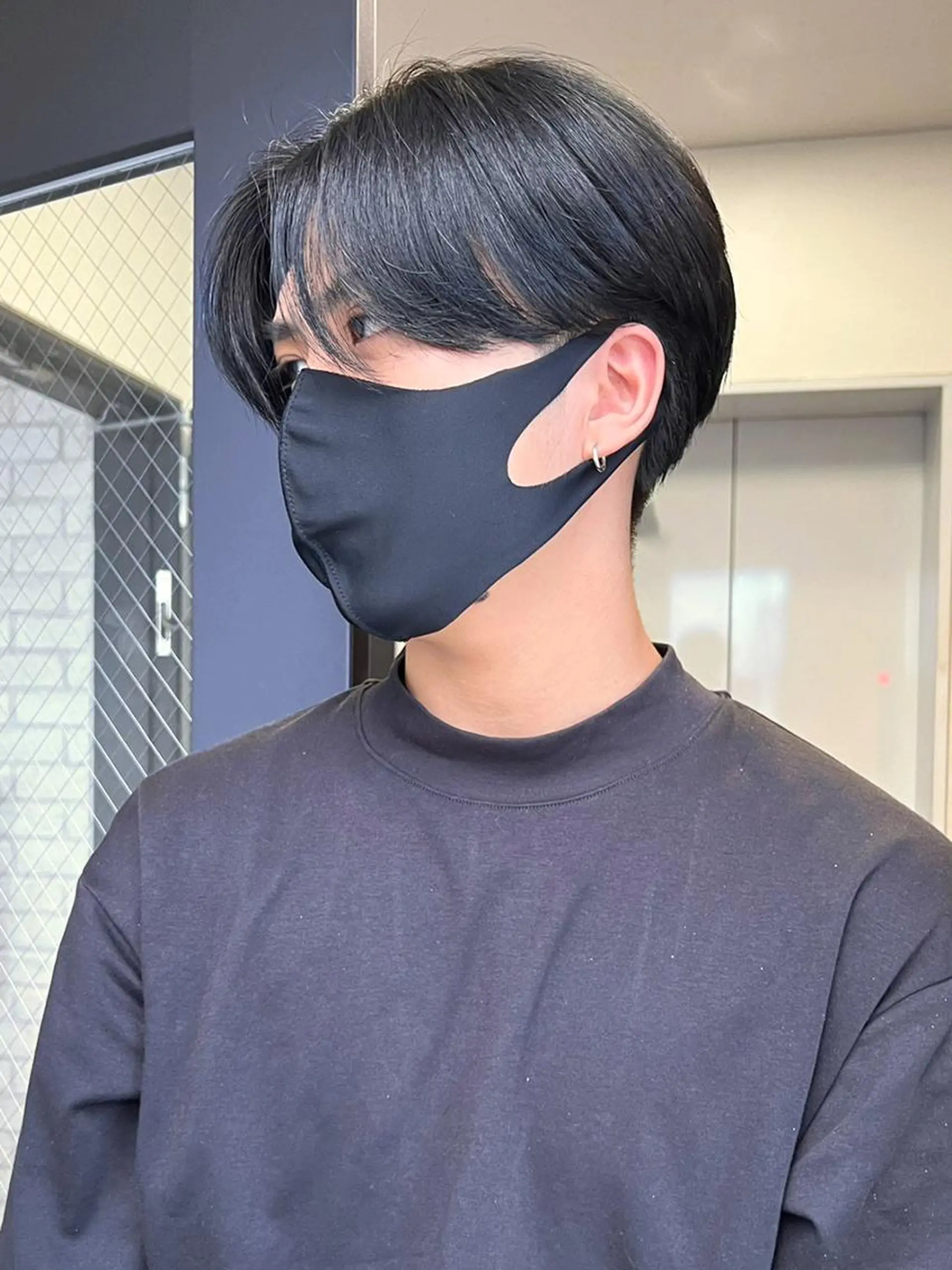 ショート カラー パーマ メンズ ハンサムショート ショートヘア その他 ITbyALBUM 浦和店のヘアスタイル