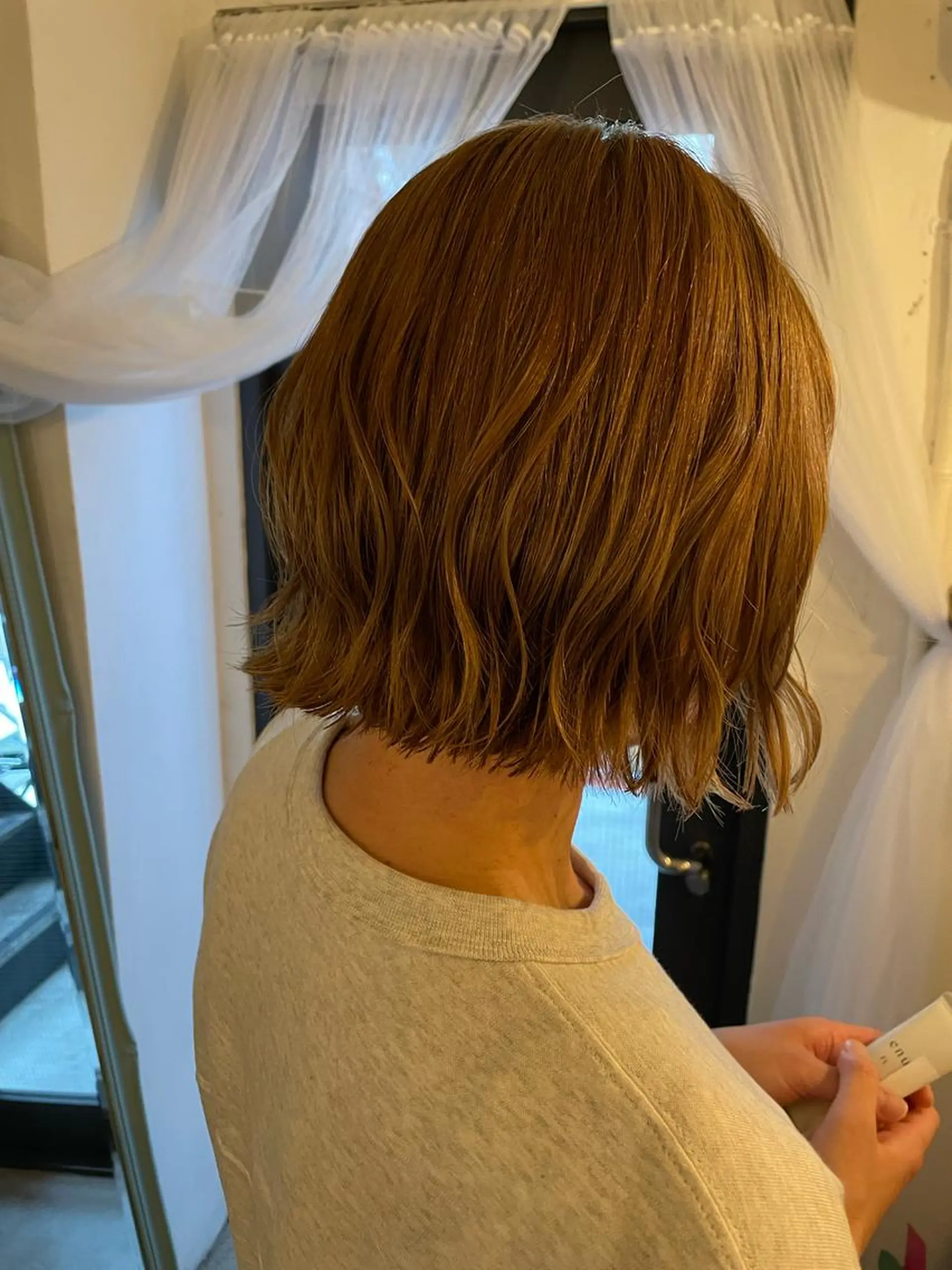 ショート 京都美容師 塩のヘアスタイル