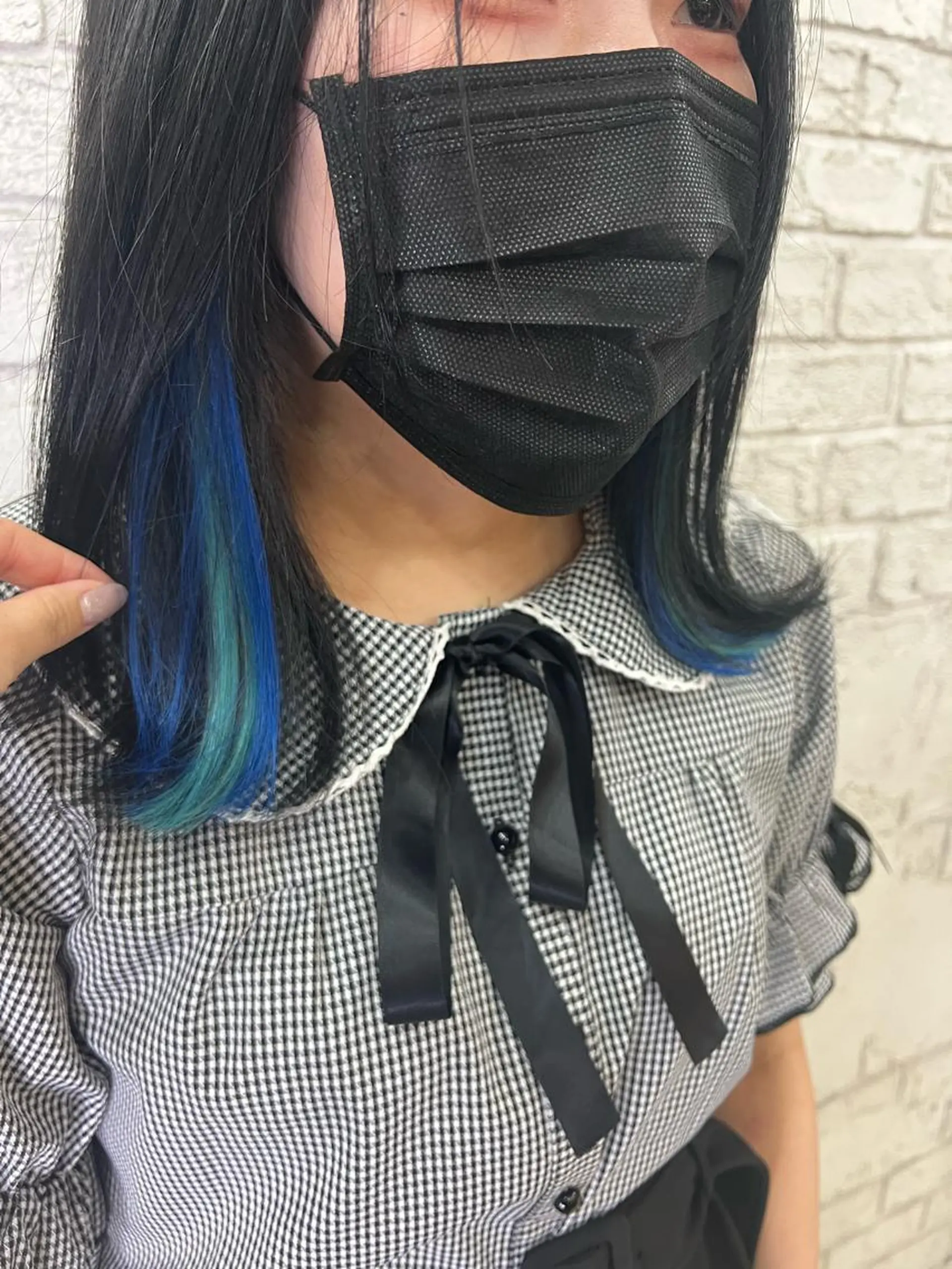 ミディアム エクステ エクステ＆艶カラー 🎀YURINA🎀のヘアスタイル