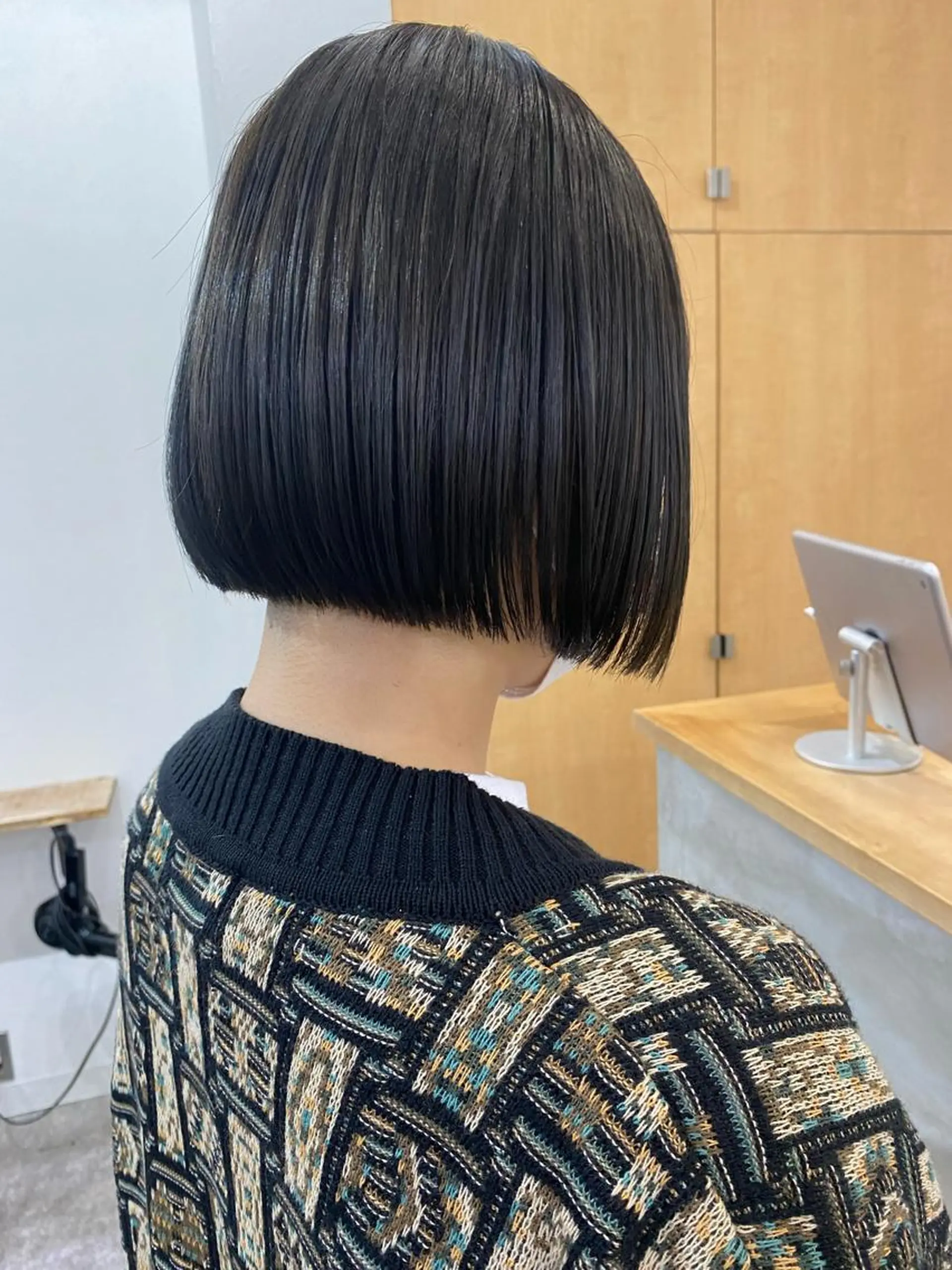 ショート カラー パーマ ヘアアレンジ メンズ キッズ ネイル マツエク・マツパ ボブ 森貴裕/ベージュ/ パーマ/オリーブのヘアスタイル