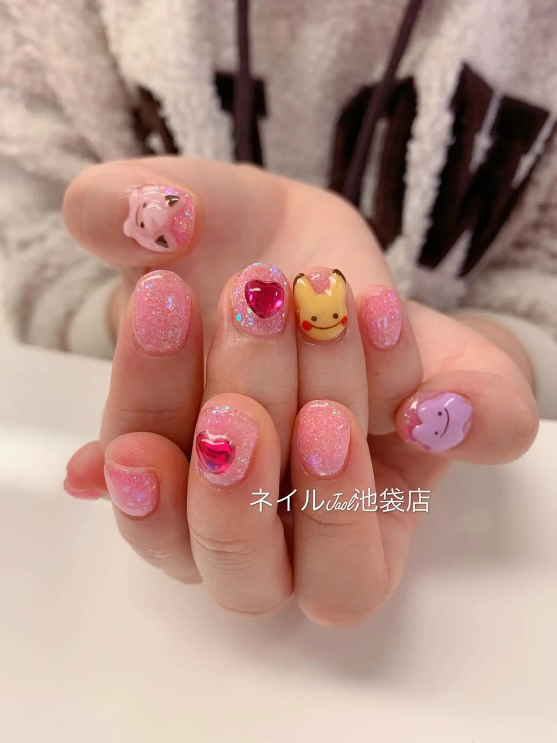 ミディアム ネイルJaol 池袋のネイルデザイン