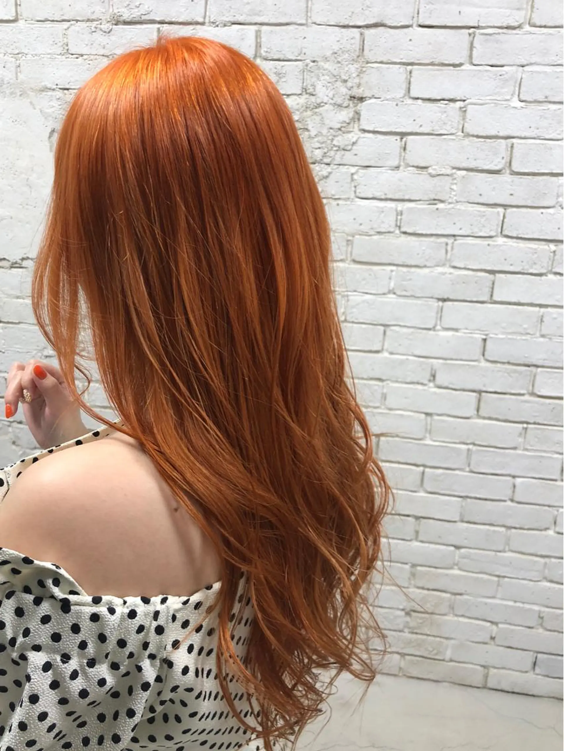 ロング カラー バレイヤージュ ブリーチ ケアブリーチ ダブルカラー ハイライトカラー welring hair salonのヘアスタイル