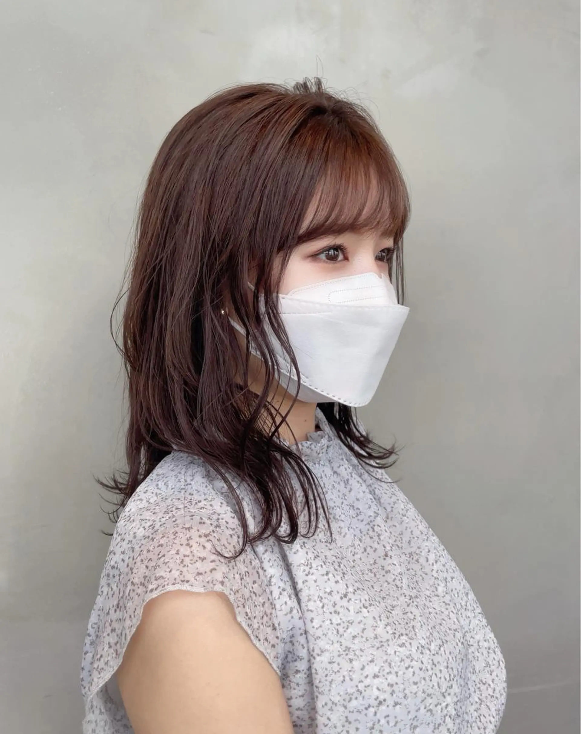 ミディアム カラー 韓国ヘア 店長NEGIのヘアスタイル