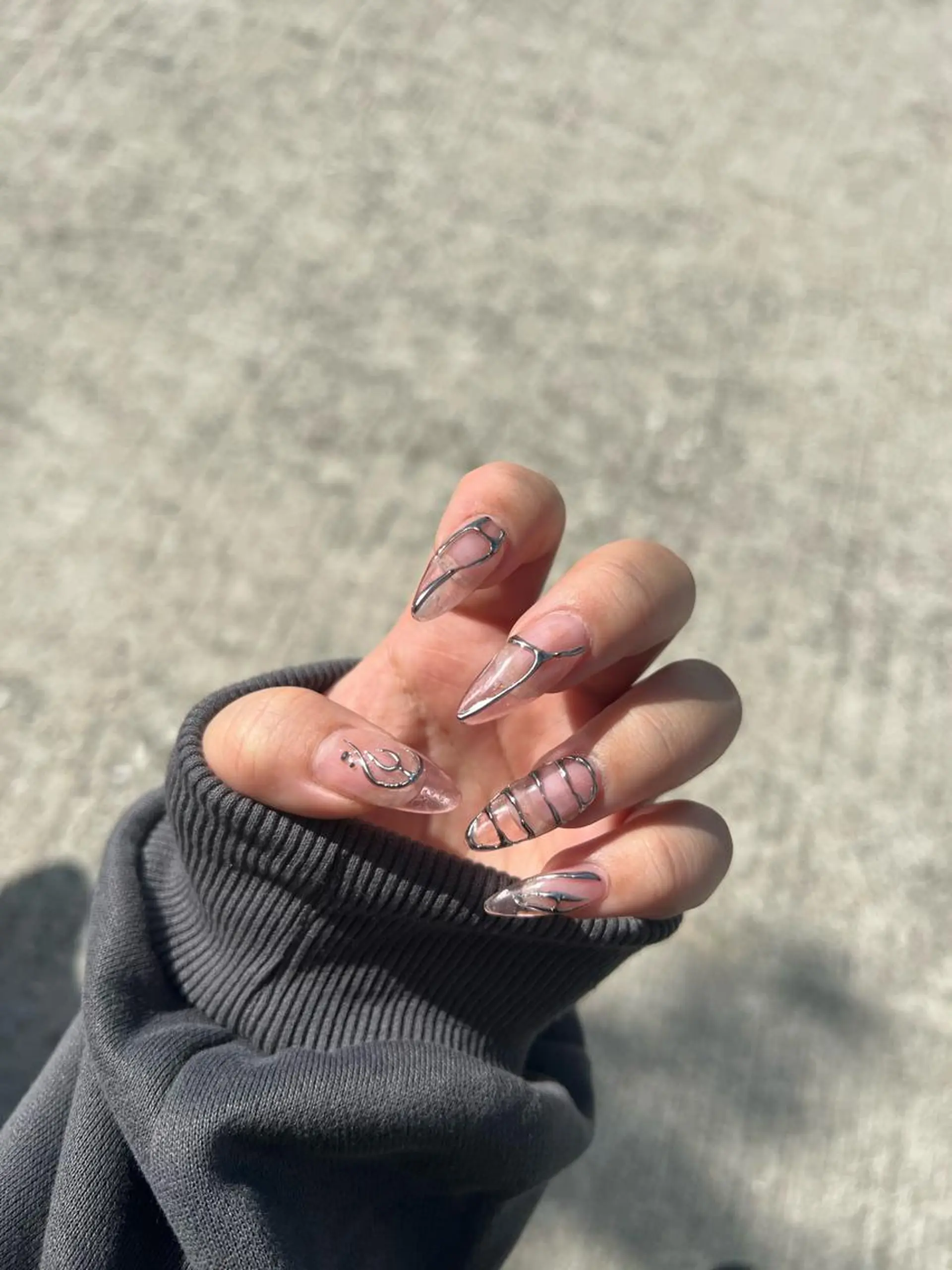 ネイル ハンドネイル 💊大阪/心斎橋 moni🧠のネイルデザイン