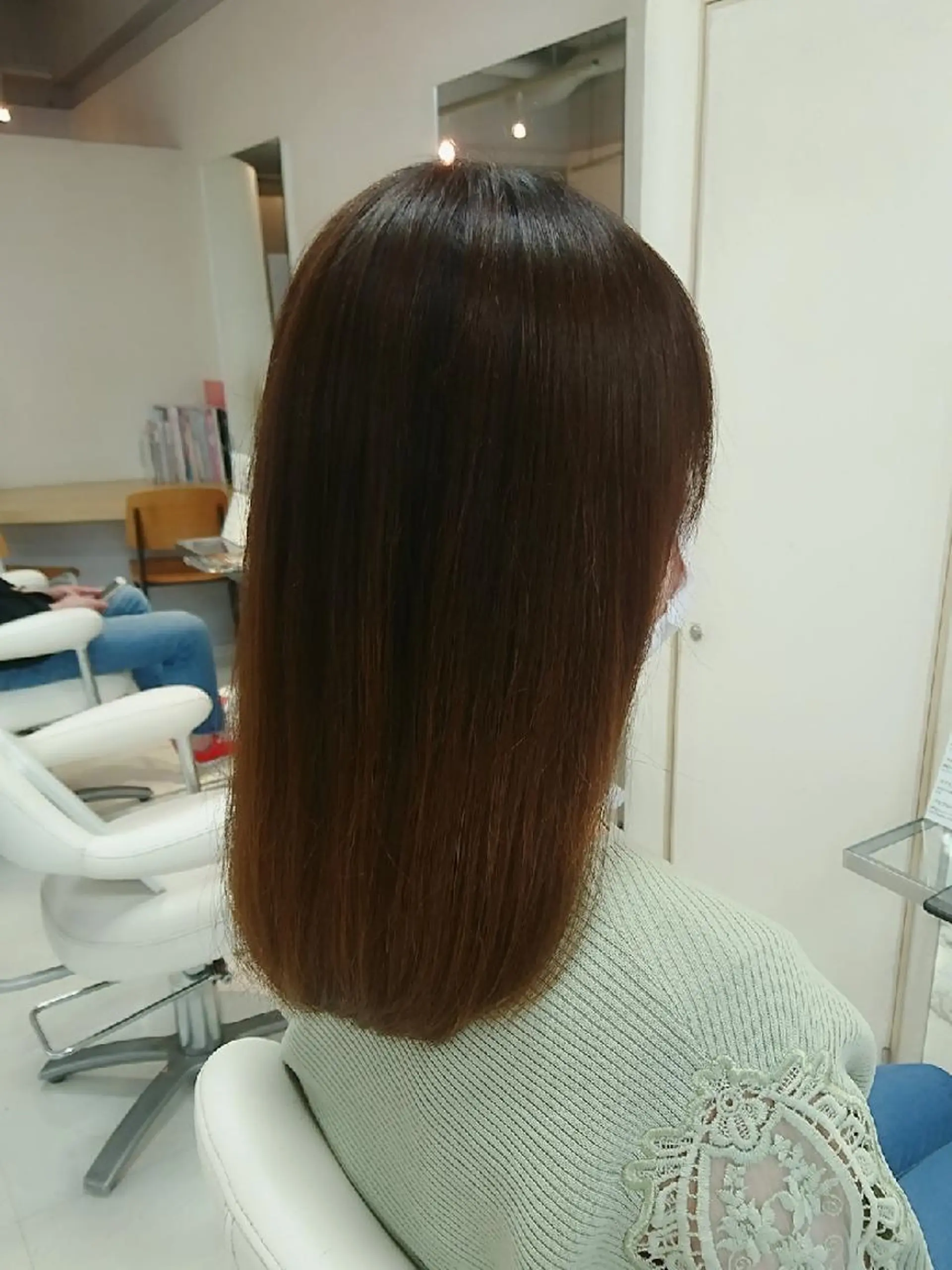 ロング カット nagane sayakaのヘアスタイル