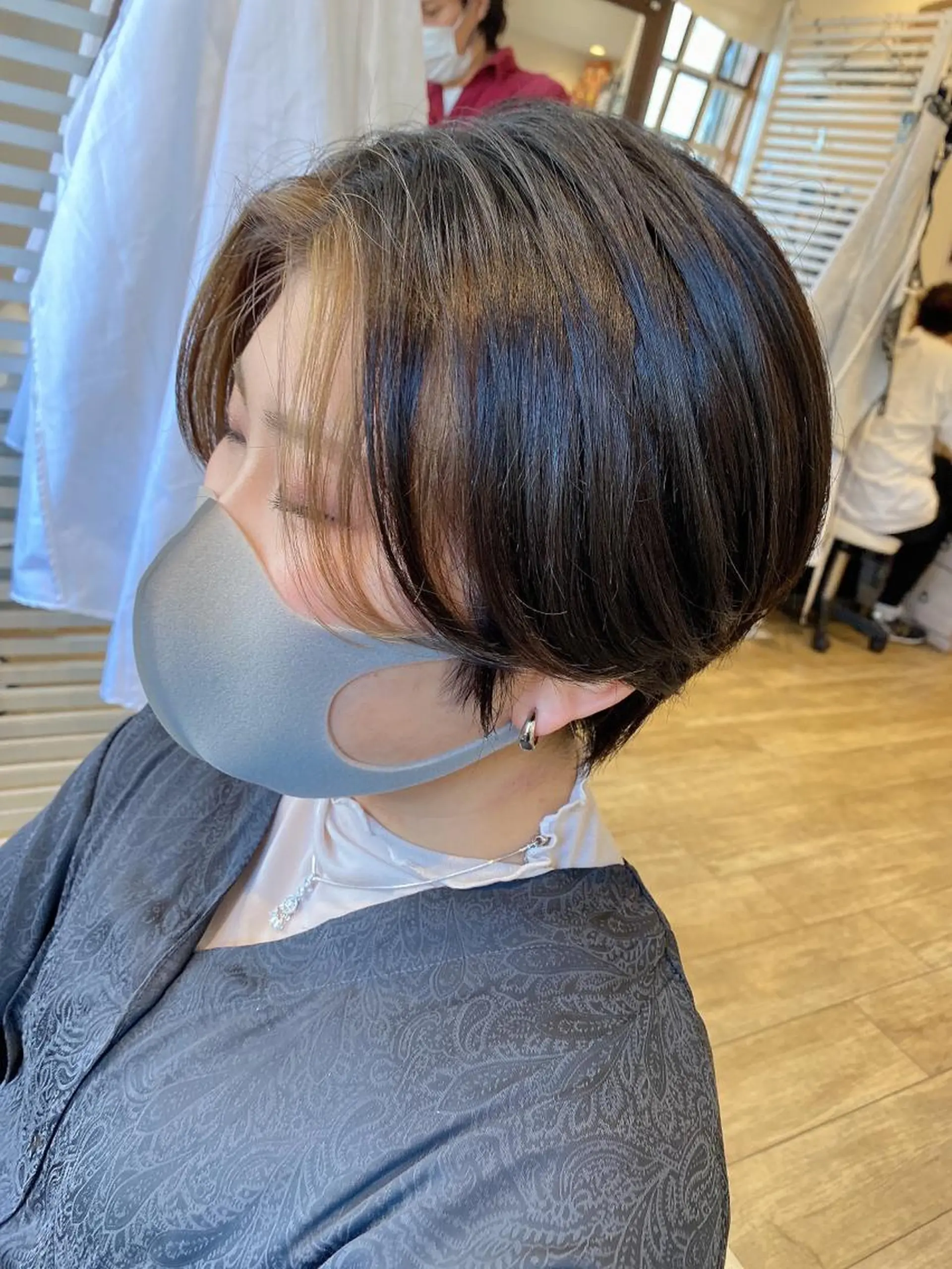 ショート カラー ショート、ボブ シマダマサトのヘアスタイル