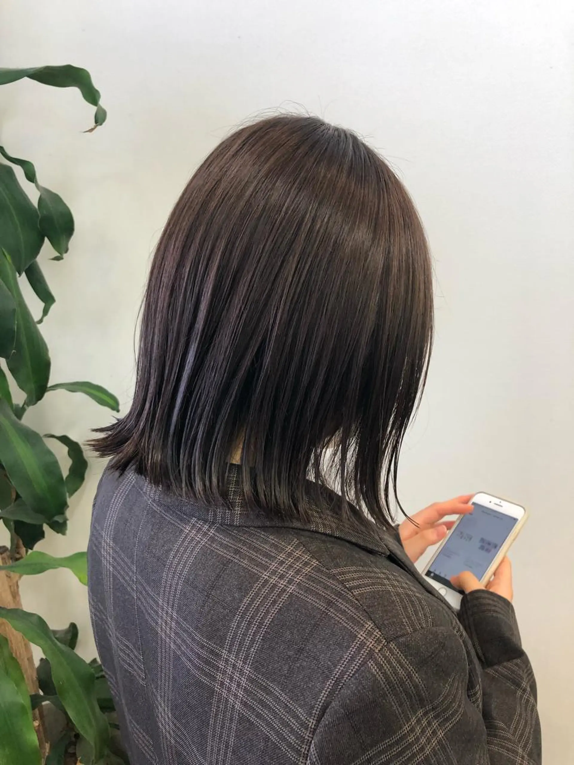 ミディアム カラー パーマ ヘアアレンジ ❣️倉敷❣️美髪 カラー能登一成のヘアスタイル