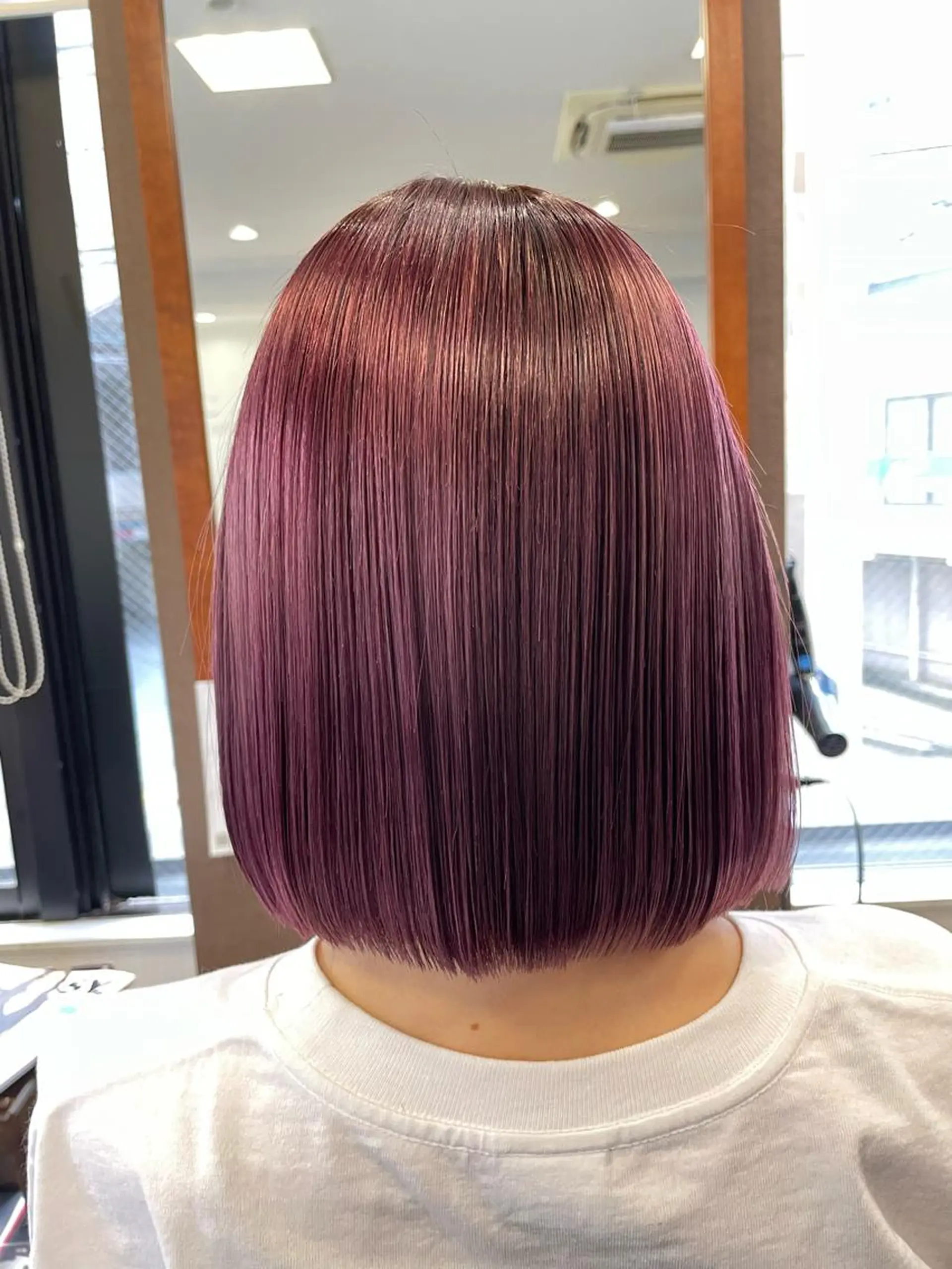 ショート カラー be flotのヘアスタイル