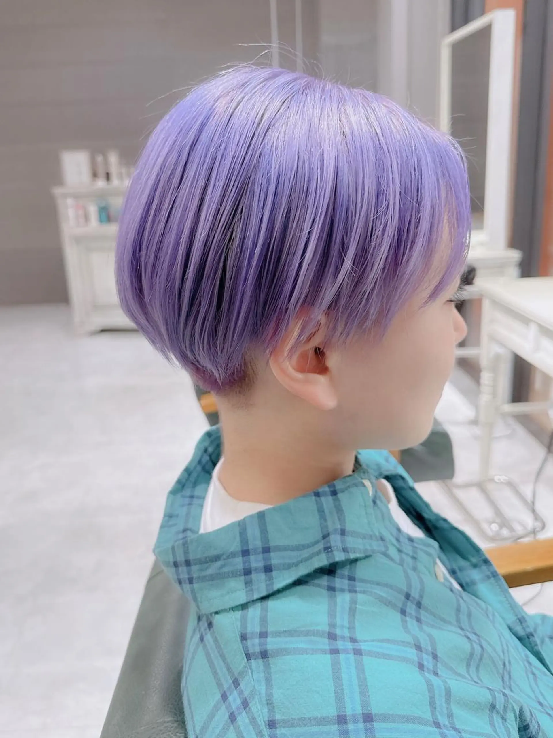 ショート メンズ Days 透明感カラーのヘアスタイル