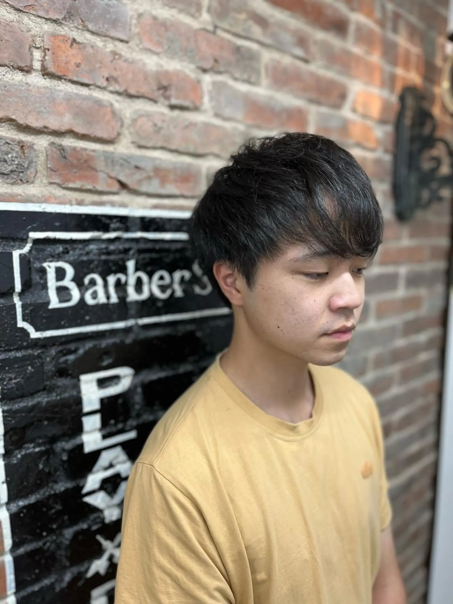 ミディアム 縮毛矯正/パーマ 宮河 惇💈のヘアスタイル