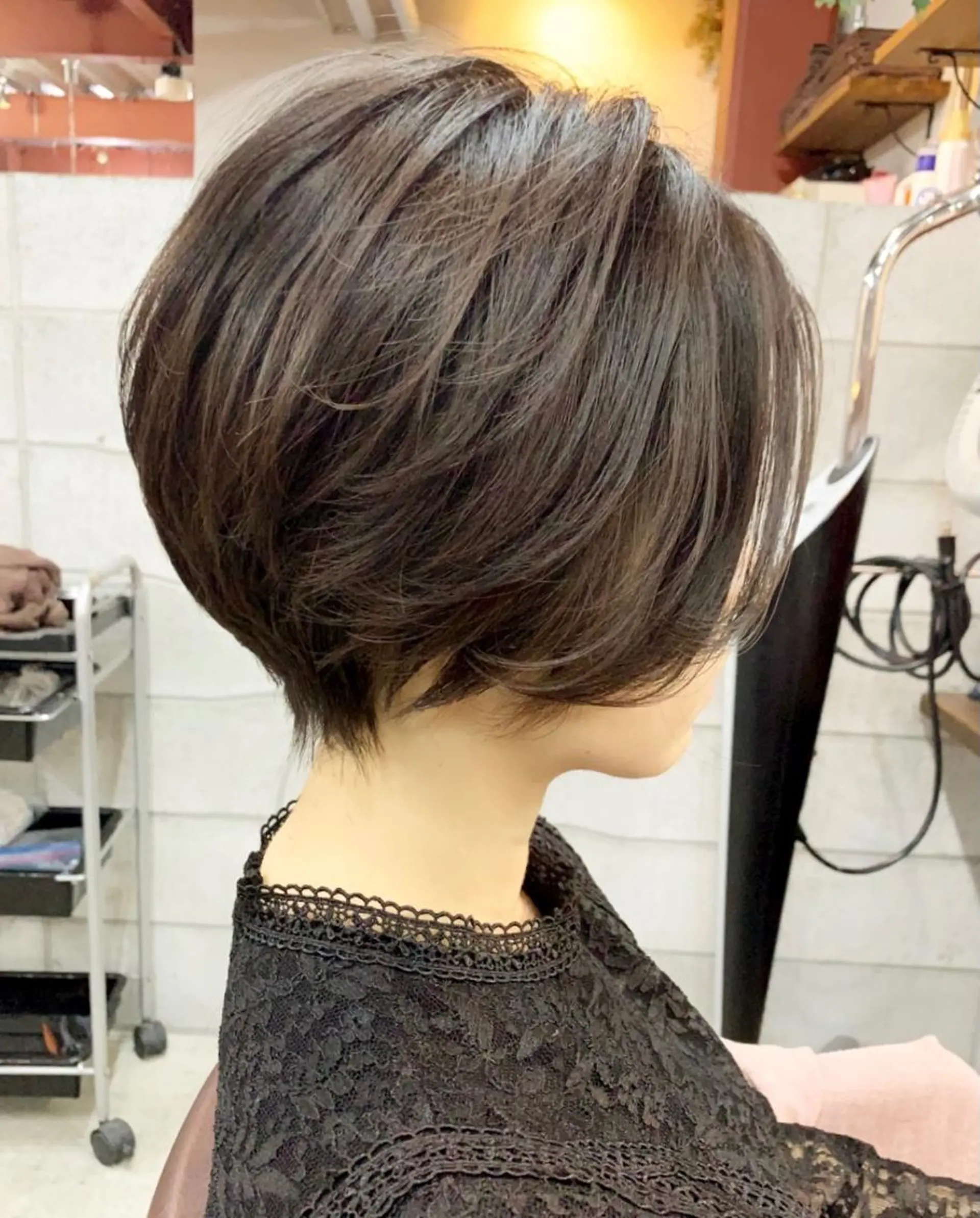 ショート 福地 礼奈のヘアスタイル